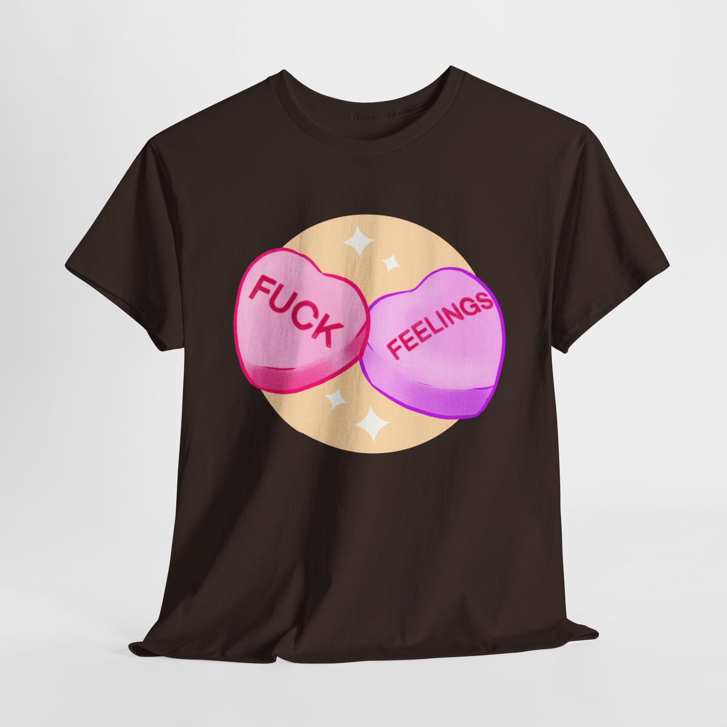 Fuck Feelings Unisex Heavy Cotton Tee