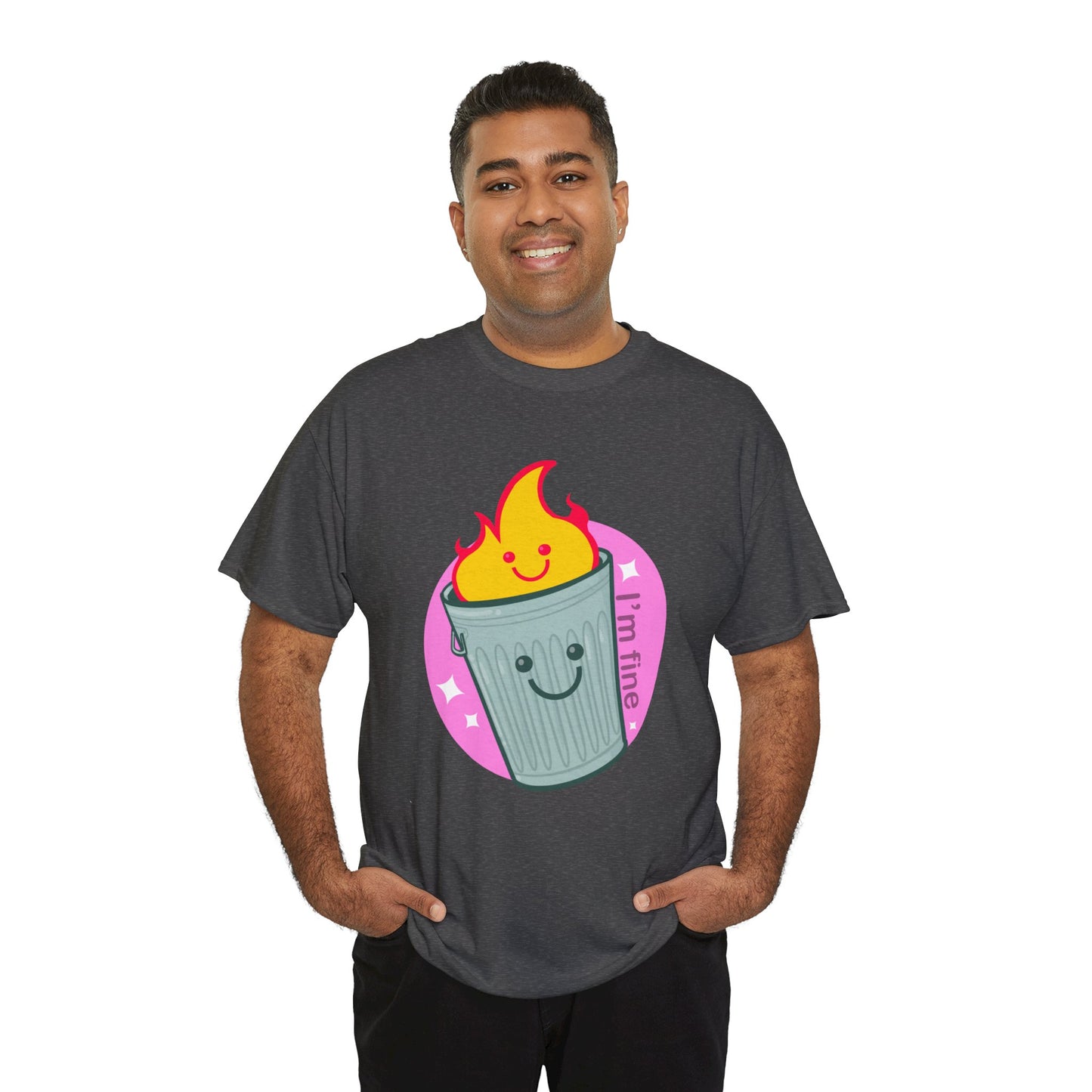 Trash Fire Unisex Heavy Cotton Tee