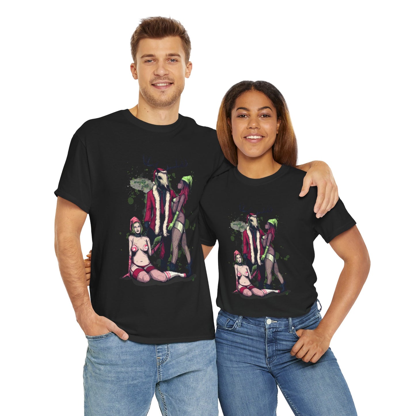 Deer Daddy Series 6: Daddy Claus Unisex Heavy Cotton Tee
