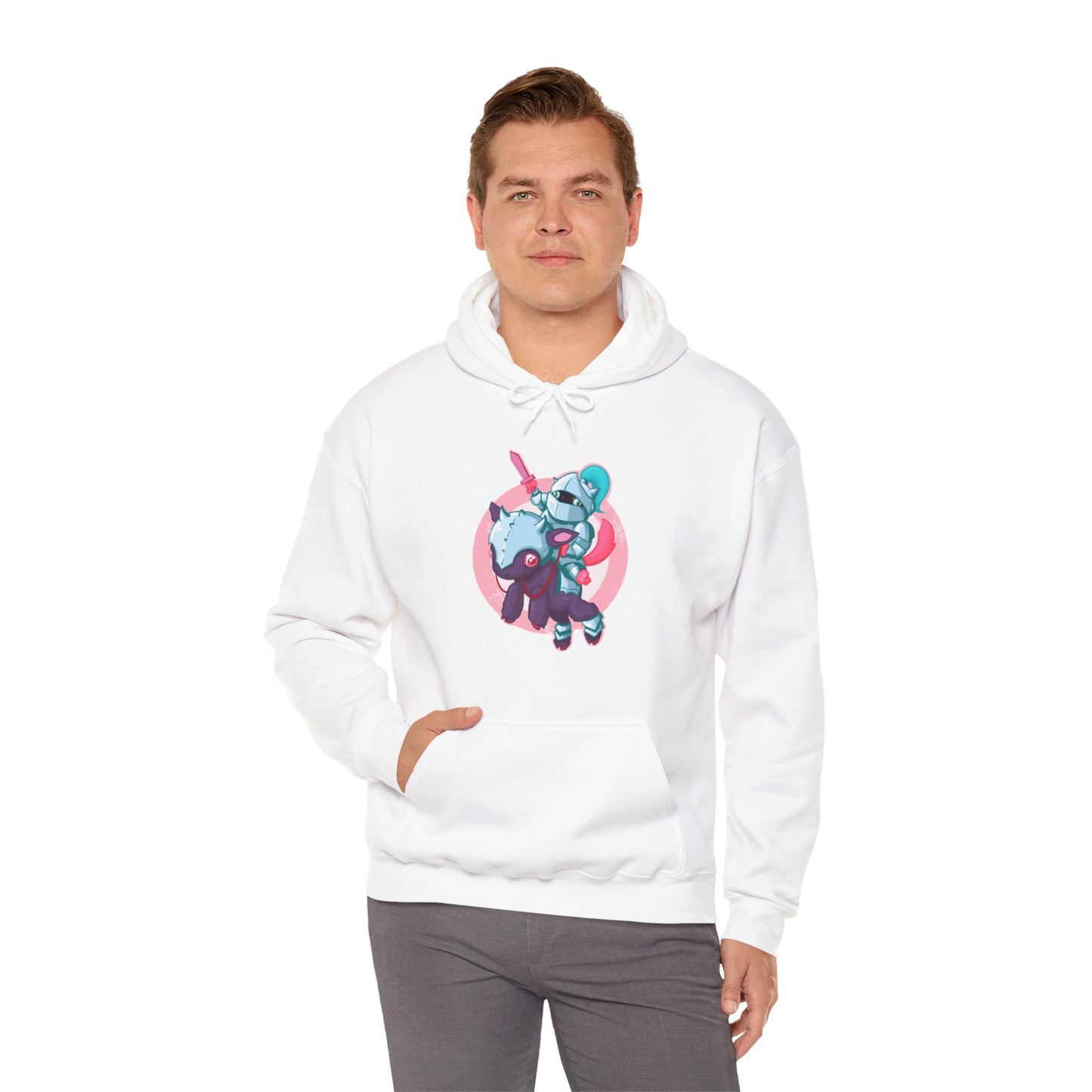 Knight In Shining Armor Unisex Heavy Blend Hooded Sweatshirt