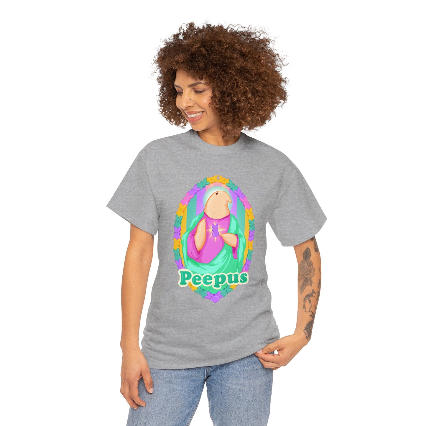 Peepus Unisex Heavy Cotton Tee