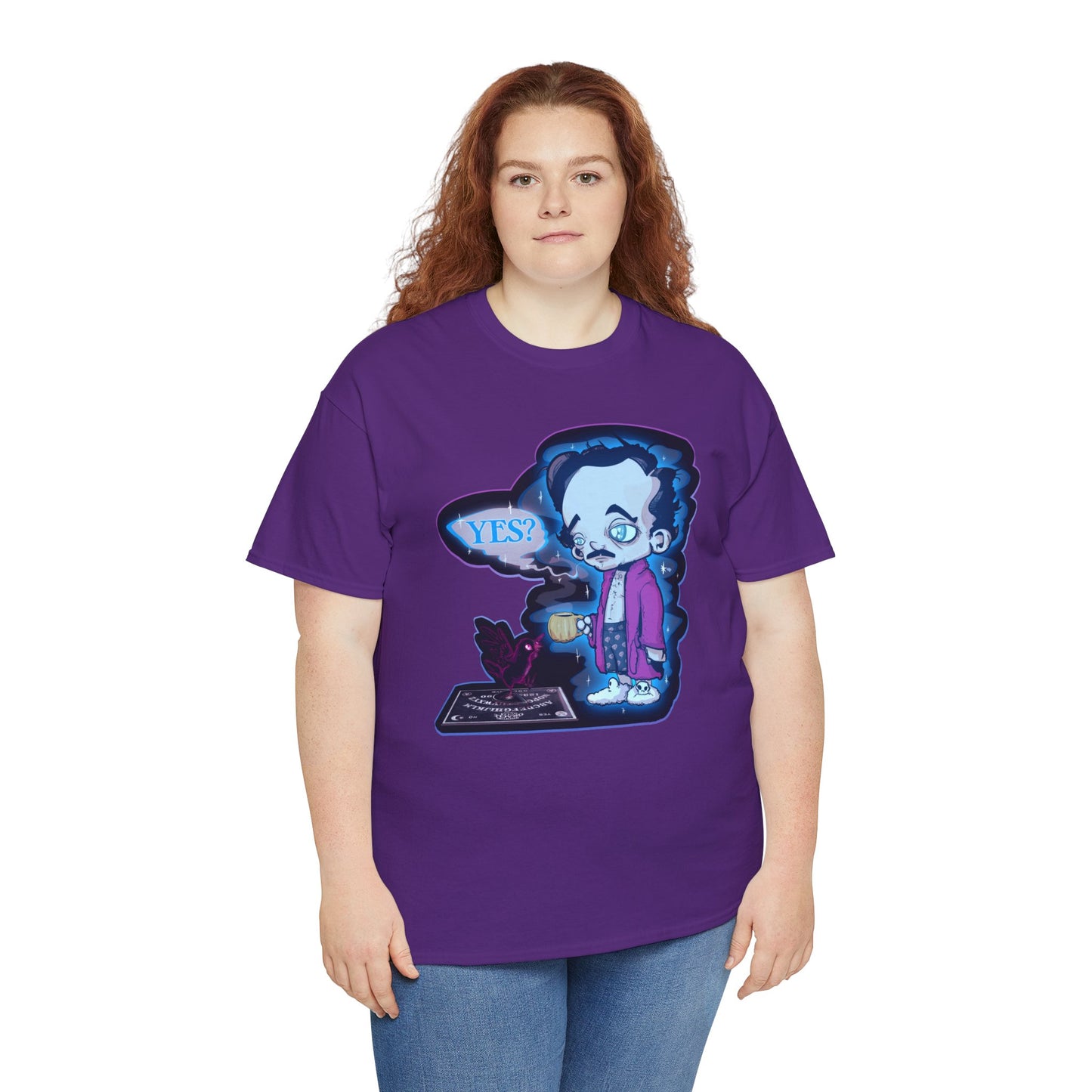 Edgar Allan Ghost Unisex Heavy Cotton Tee