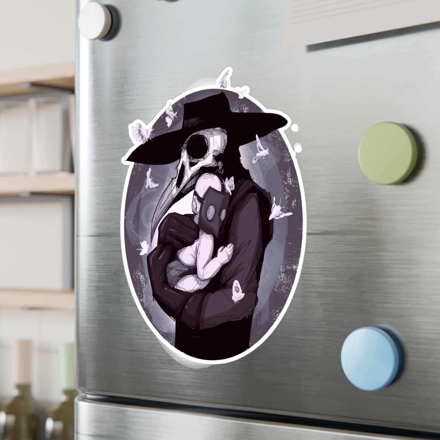 Nocturnal 6 Kiss-Cut Vinyl Decal