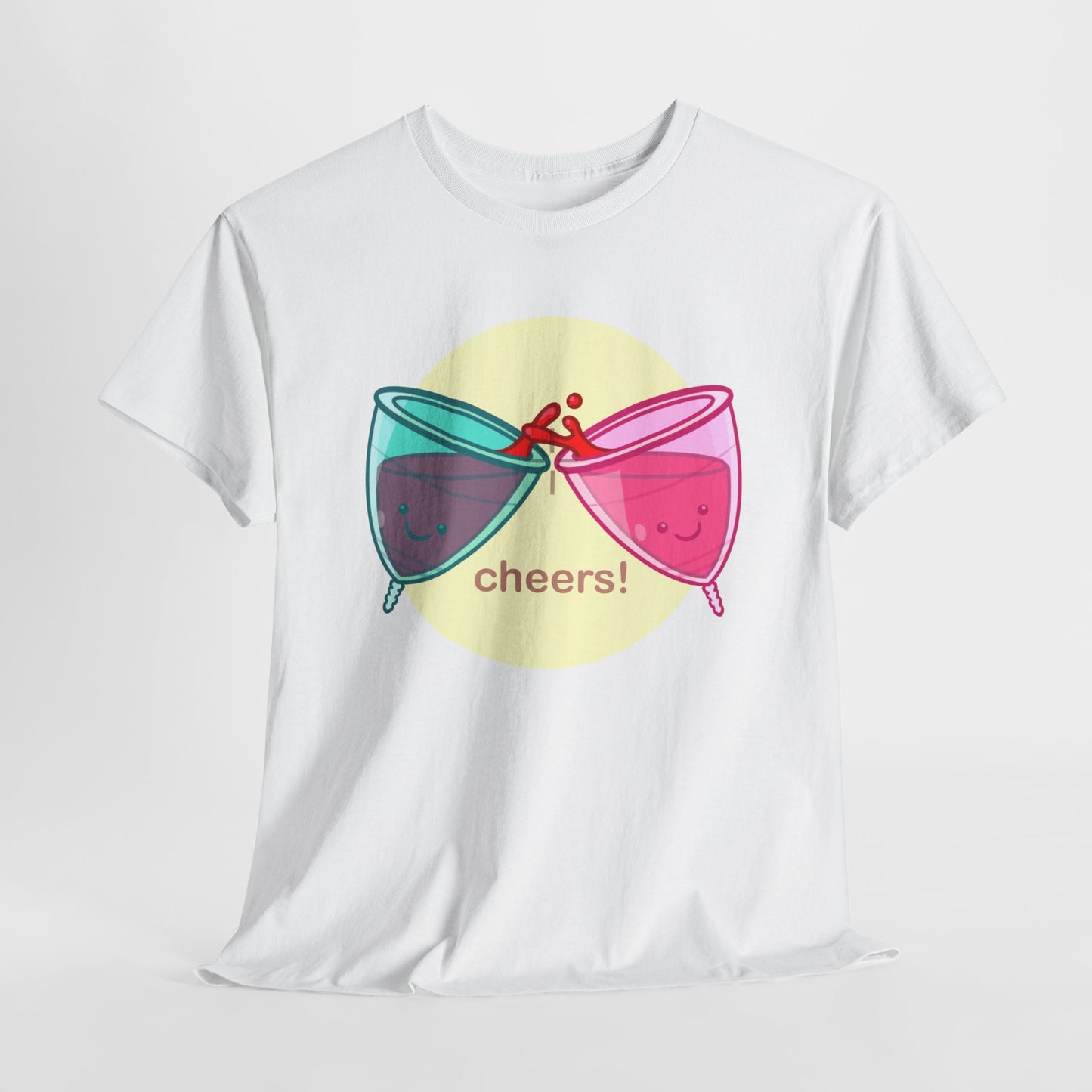 Cheers Unisex Heavy Cotton Tee