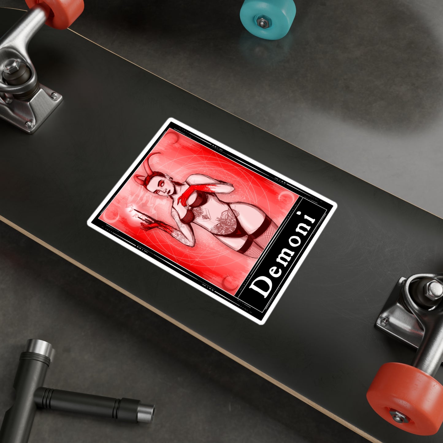 Demoni Tarot Kiss-Cut Vinyl Decal