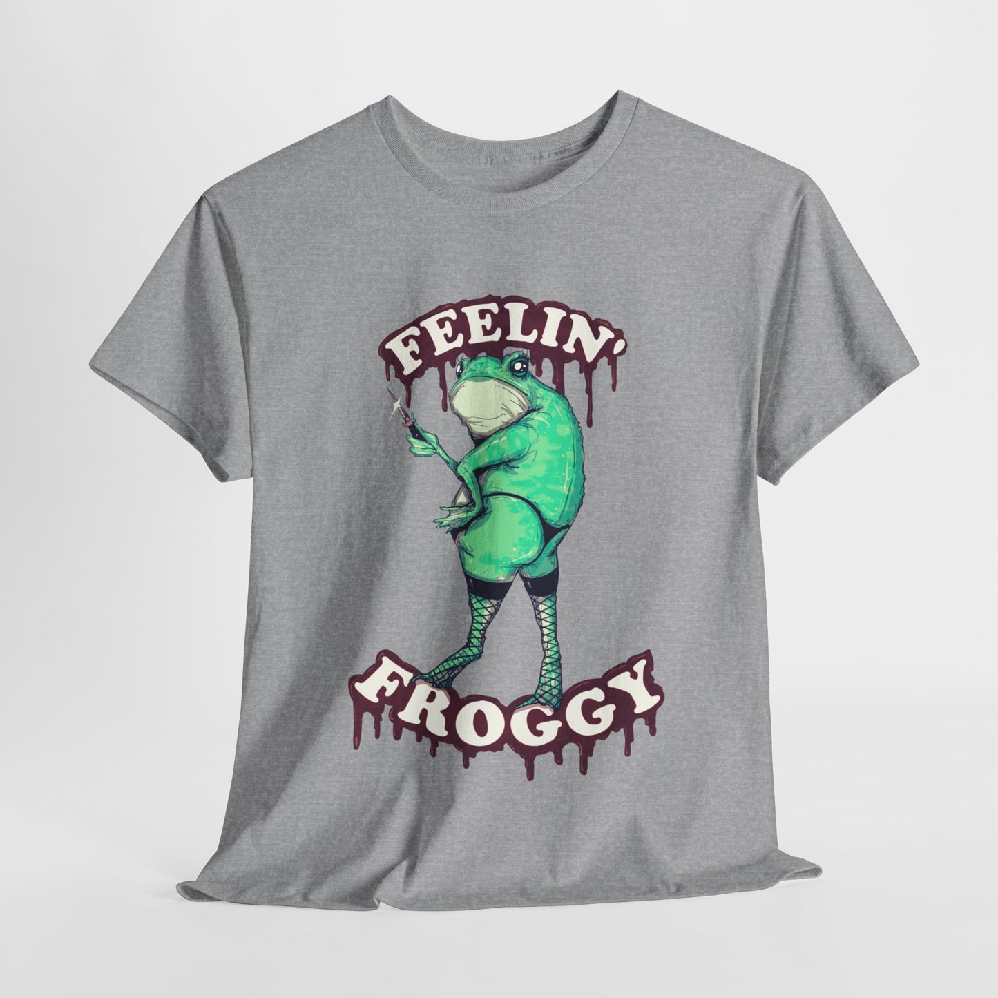 Feelin Froggy Unisex Heavy Cotton Tee