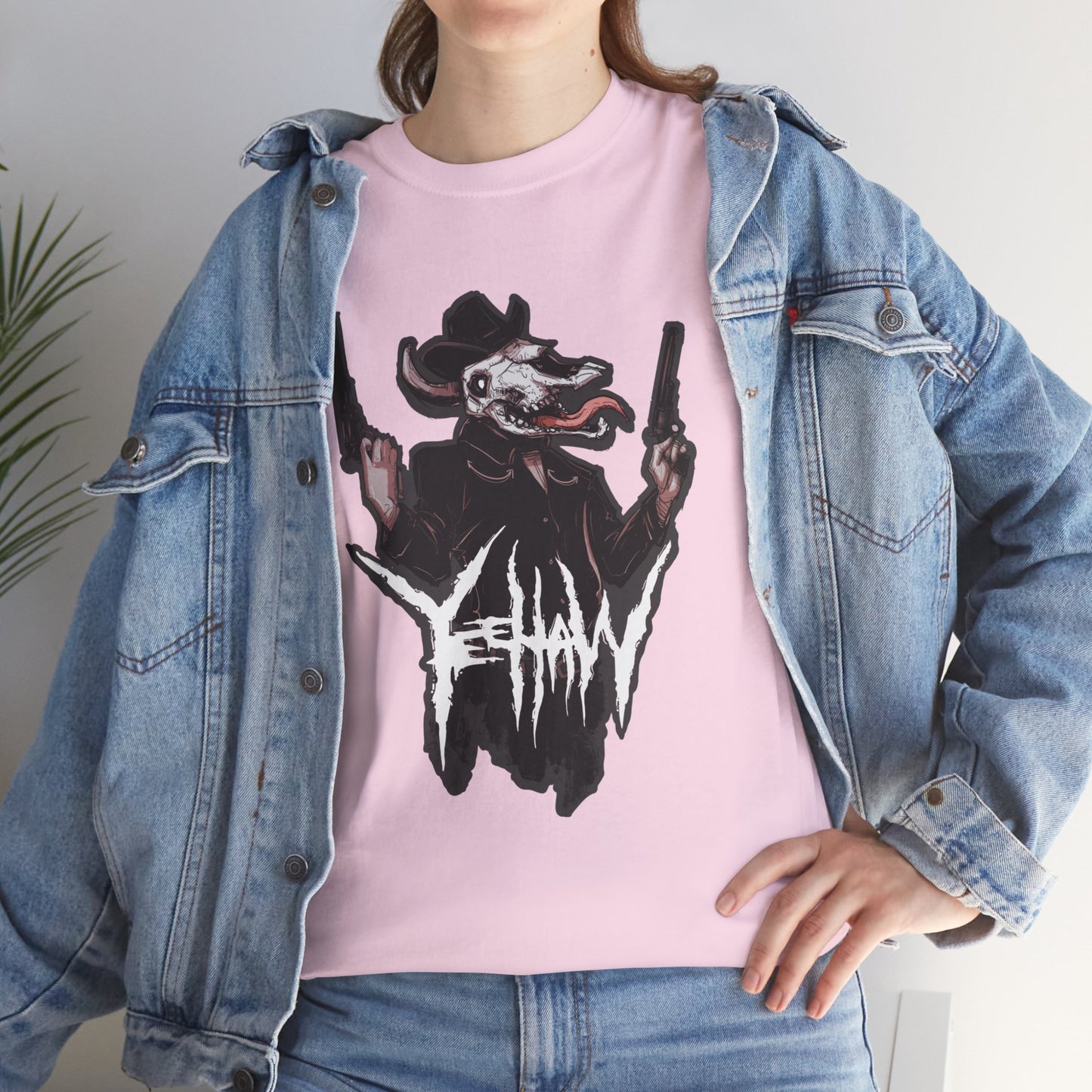 Cowboy Metal Unisex Heavy Cotton Tee