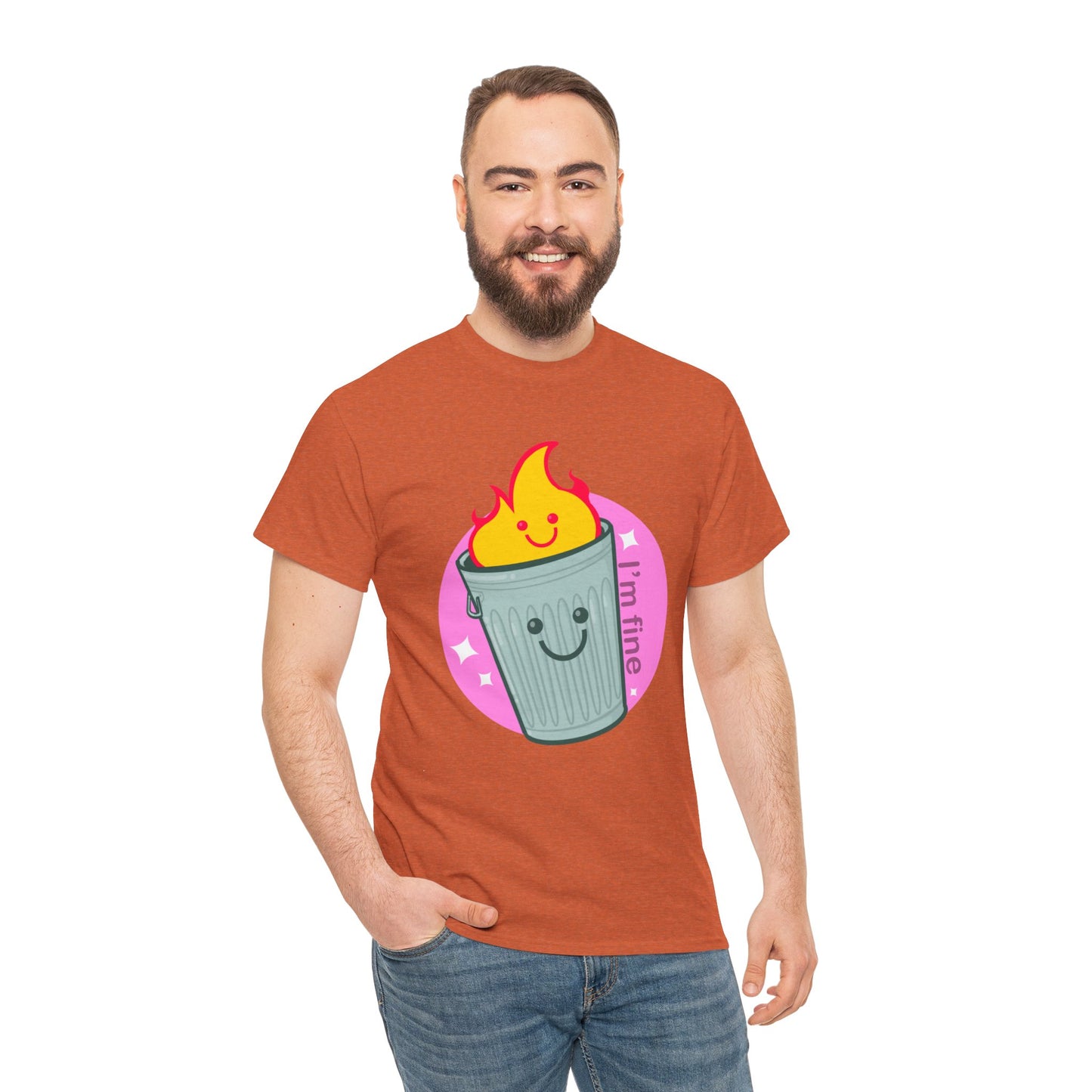 Trash Fire Unisex Heavy Cotton Tee
