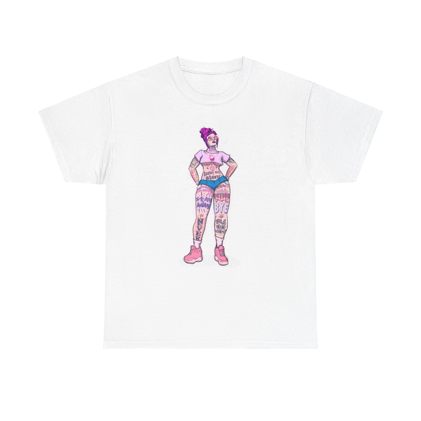 Antisocial Tattoos Unisex Heavy Cotton Tee