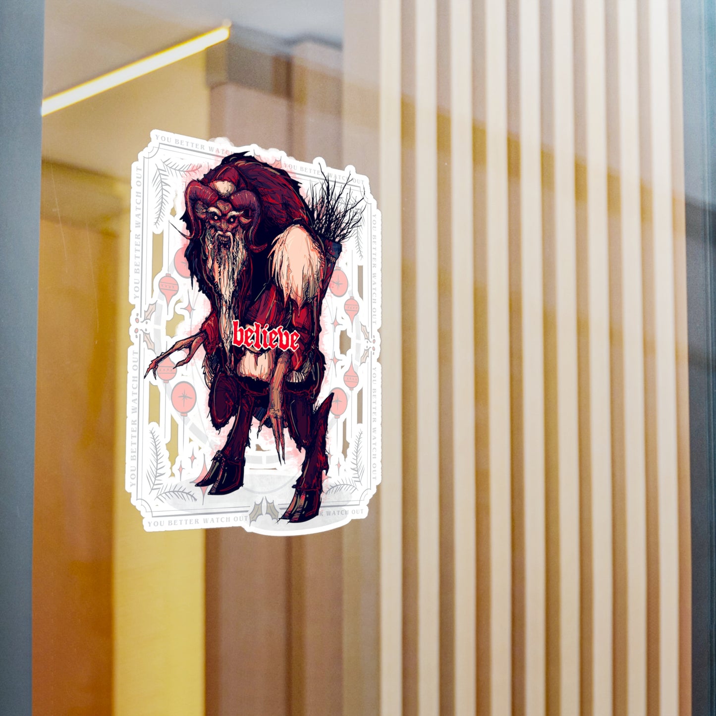 Believe Kiss-Cut Vinyl Decal