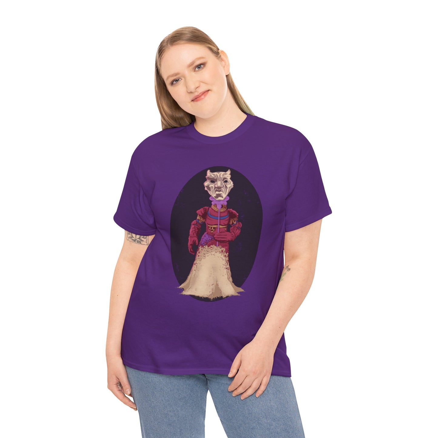 Mysterious Stranger Unisex Heavy Cotton Tee