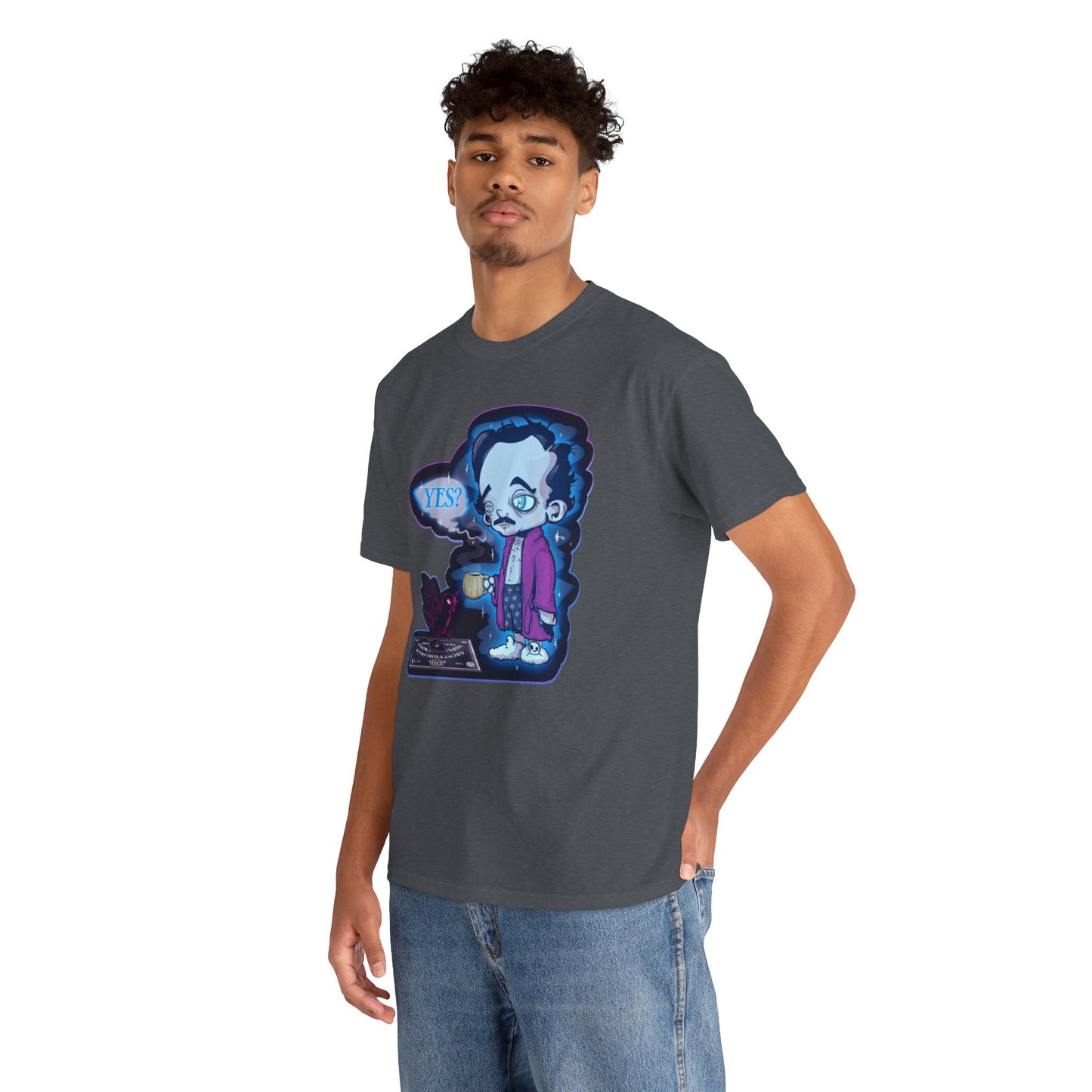 Edgar Allan Ghost Unisex Heavy Cotton Tee