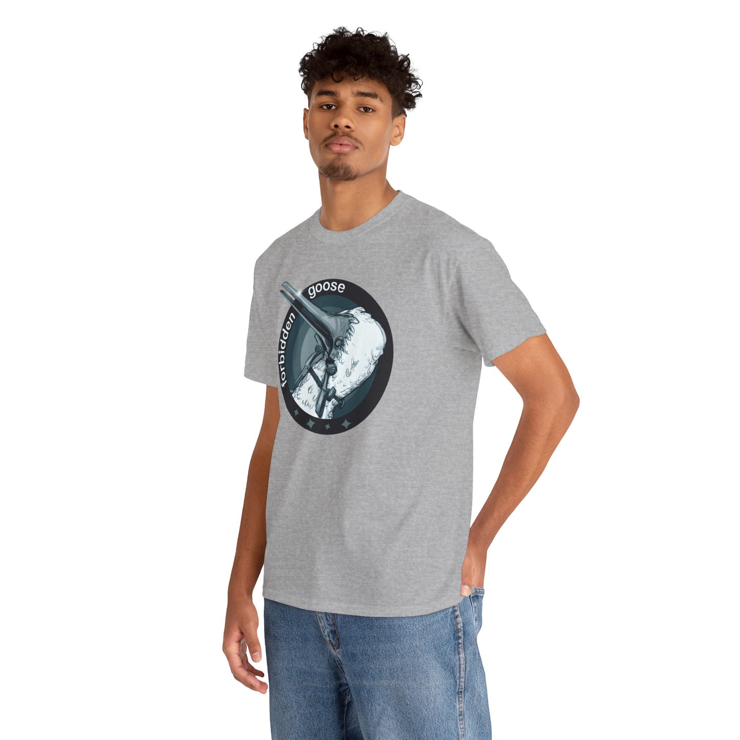 Forbidden Goose Unisex Heavy Cotton Tee