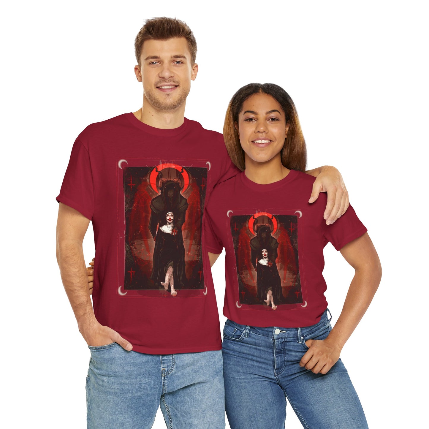 Today Satan Unisex Heavy Cotton Tee