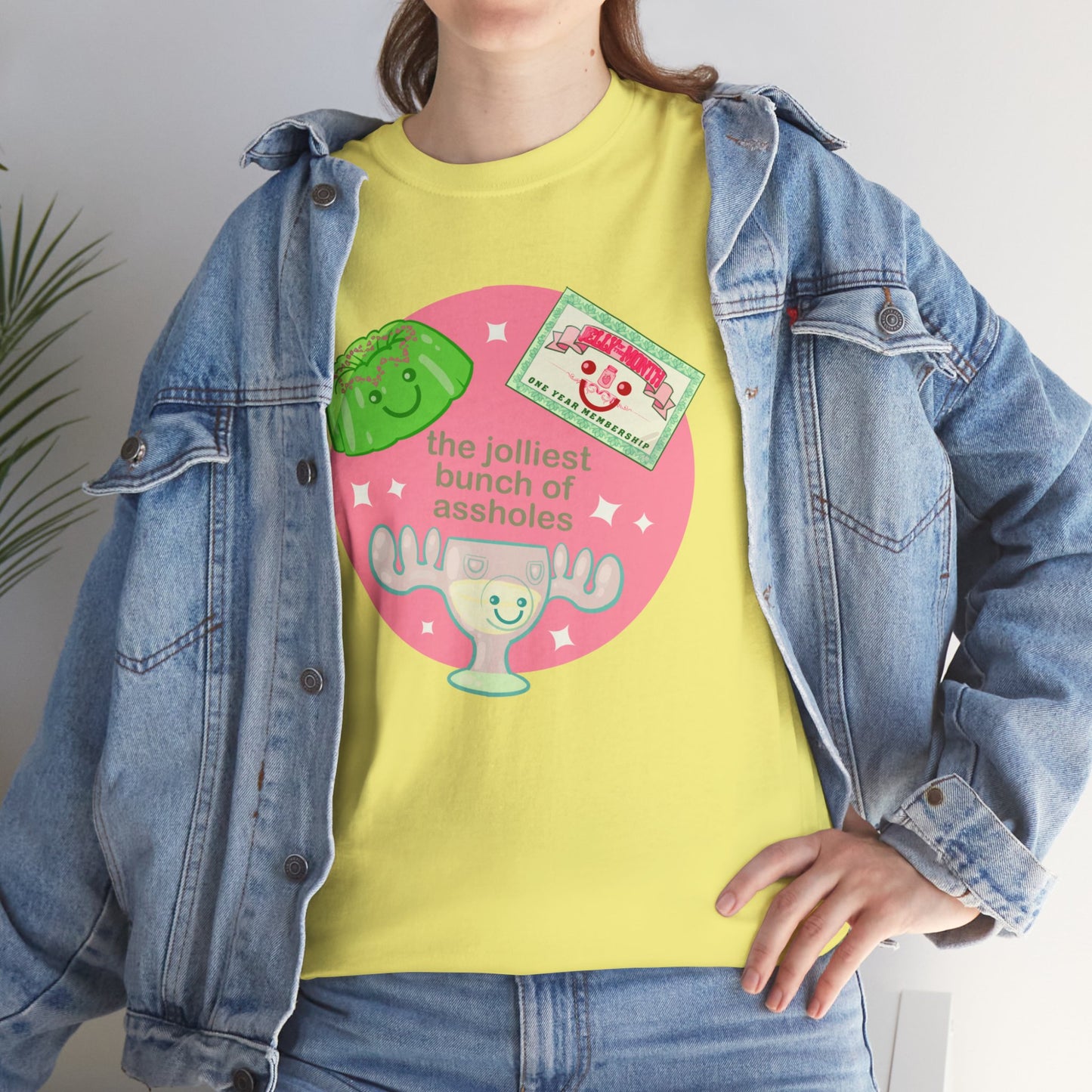 The Jolliest Bunch Of Assholes Unisex Heavy Cotton Tee