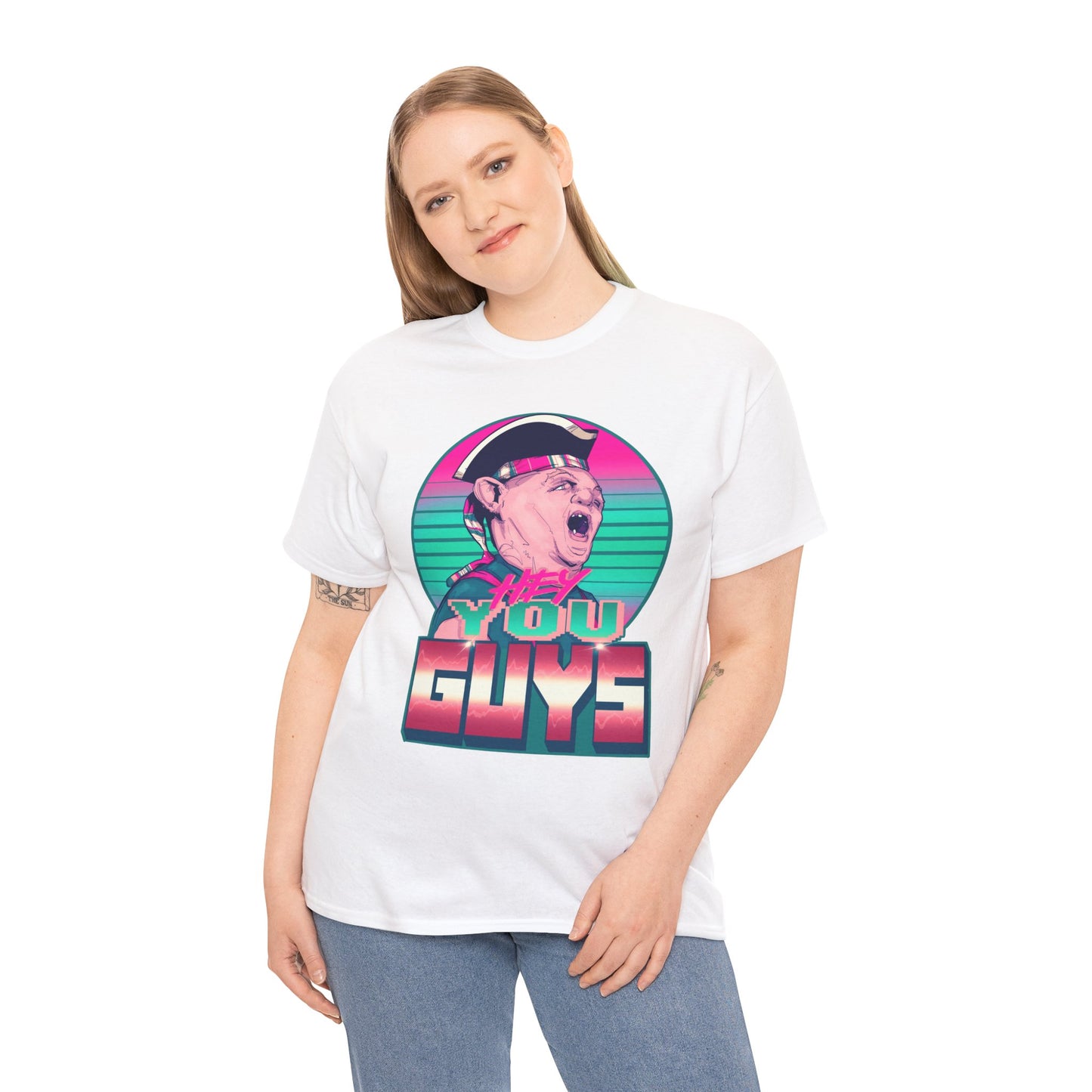 Hey You Guys Unisex Heavy Cotton Tee