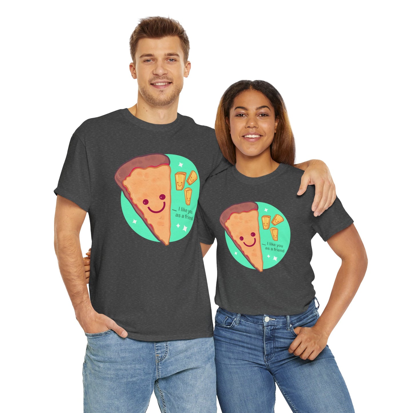 Just Friends Unisex Heavy Cotton Tee