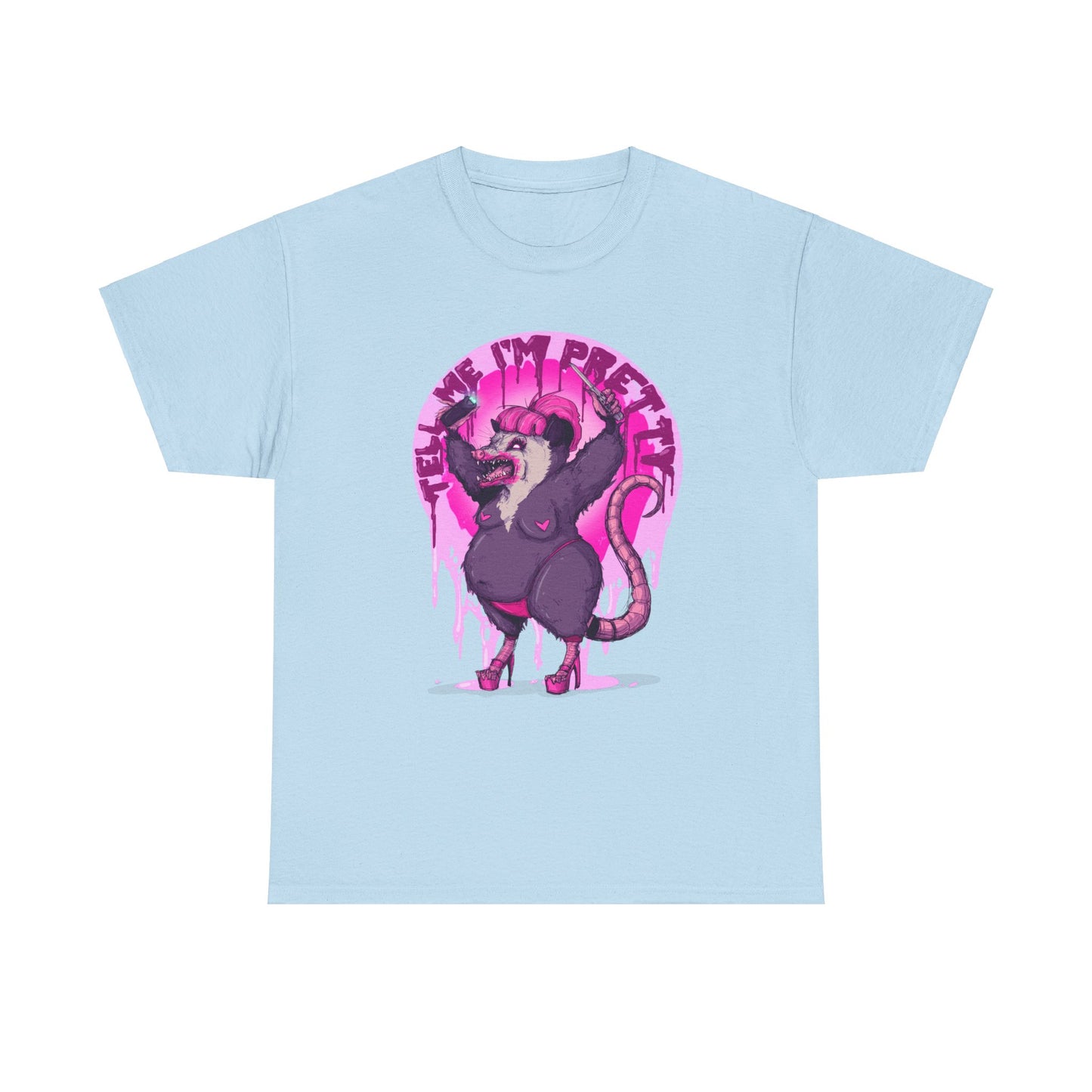Pretty Opossum Unisex Heavy Cotton Tee