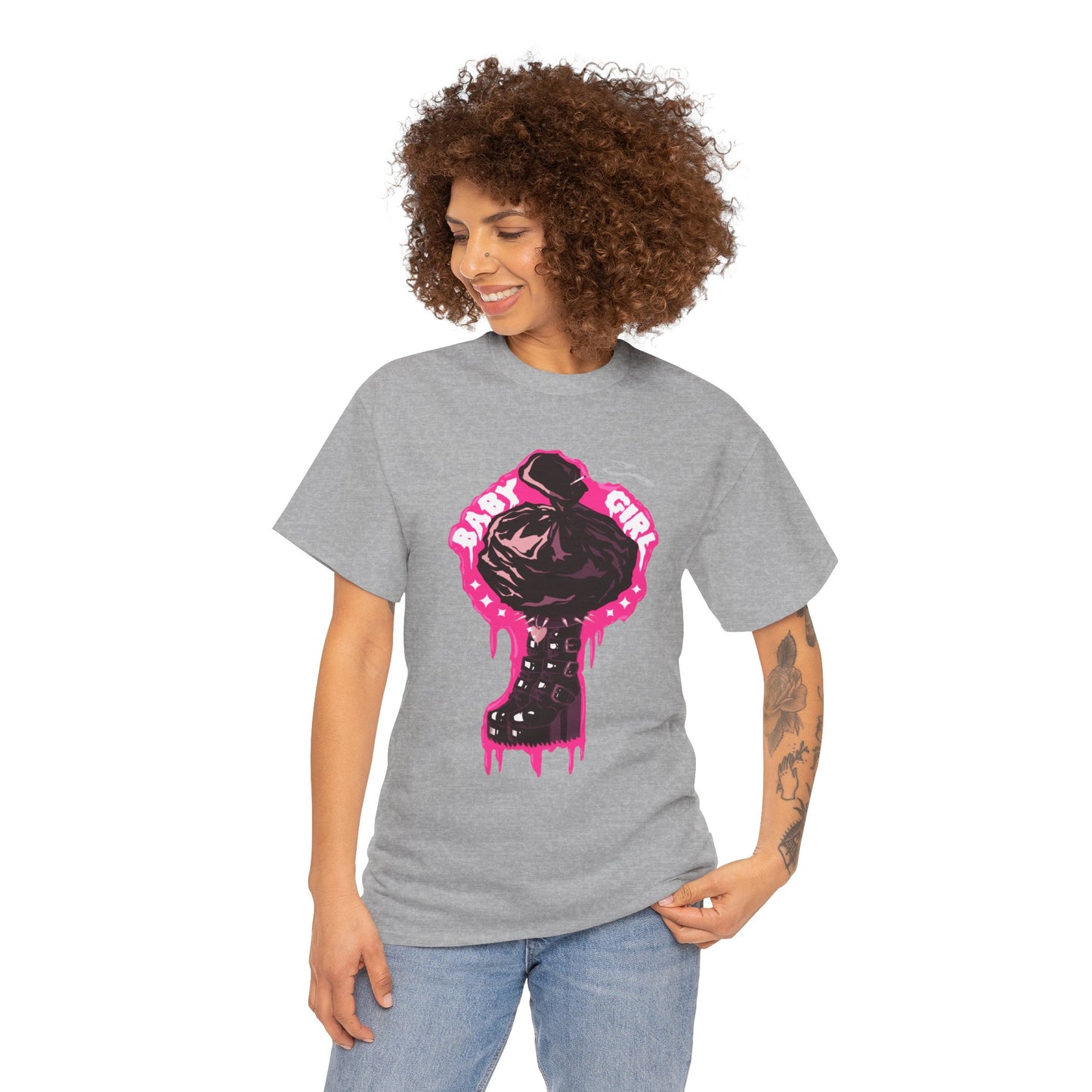 Trash Baby Girl Unisex Heavy Cotton Tee