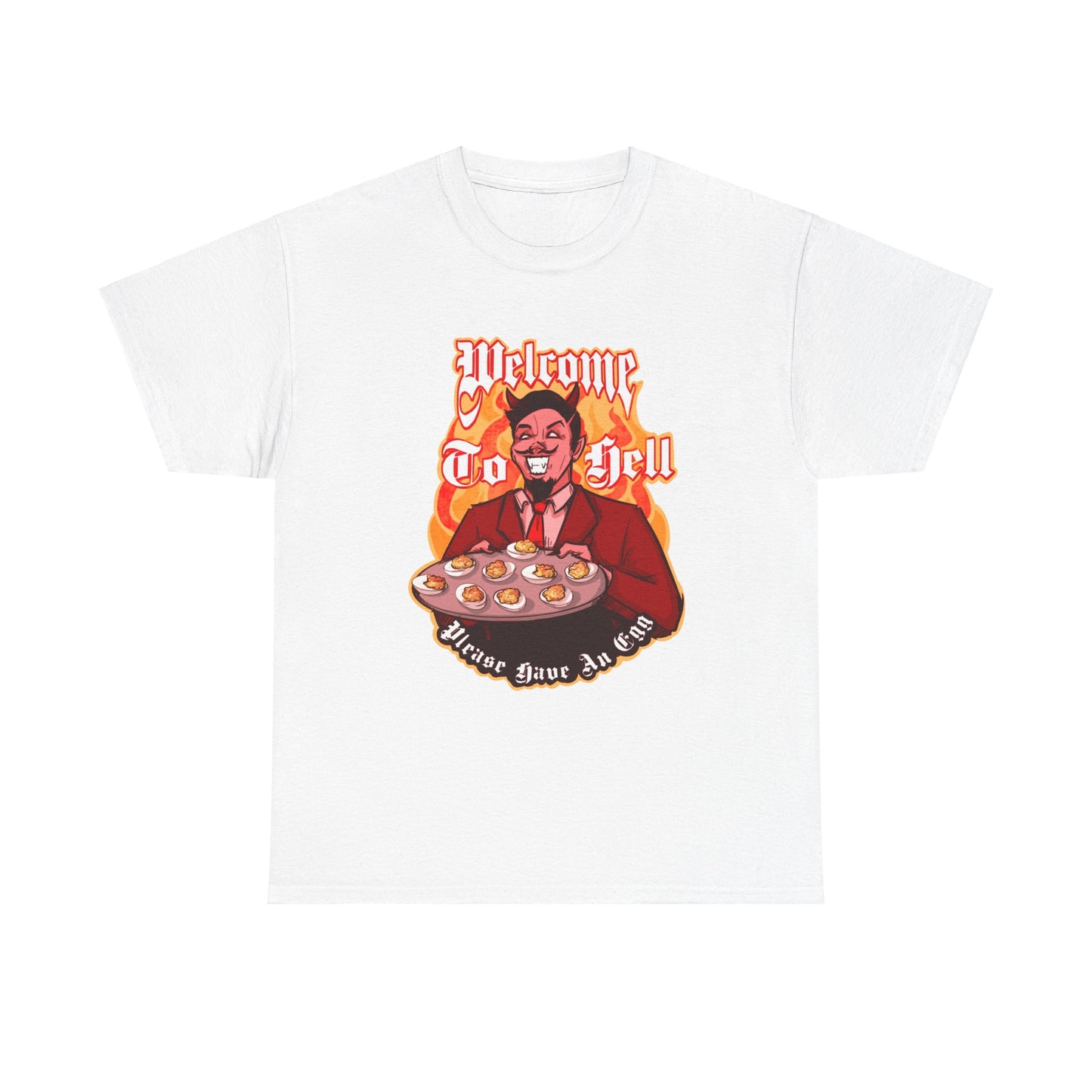Deviled Eggs Unisex Heavy Cotton Tee