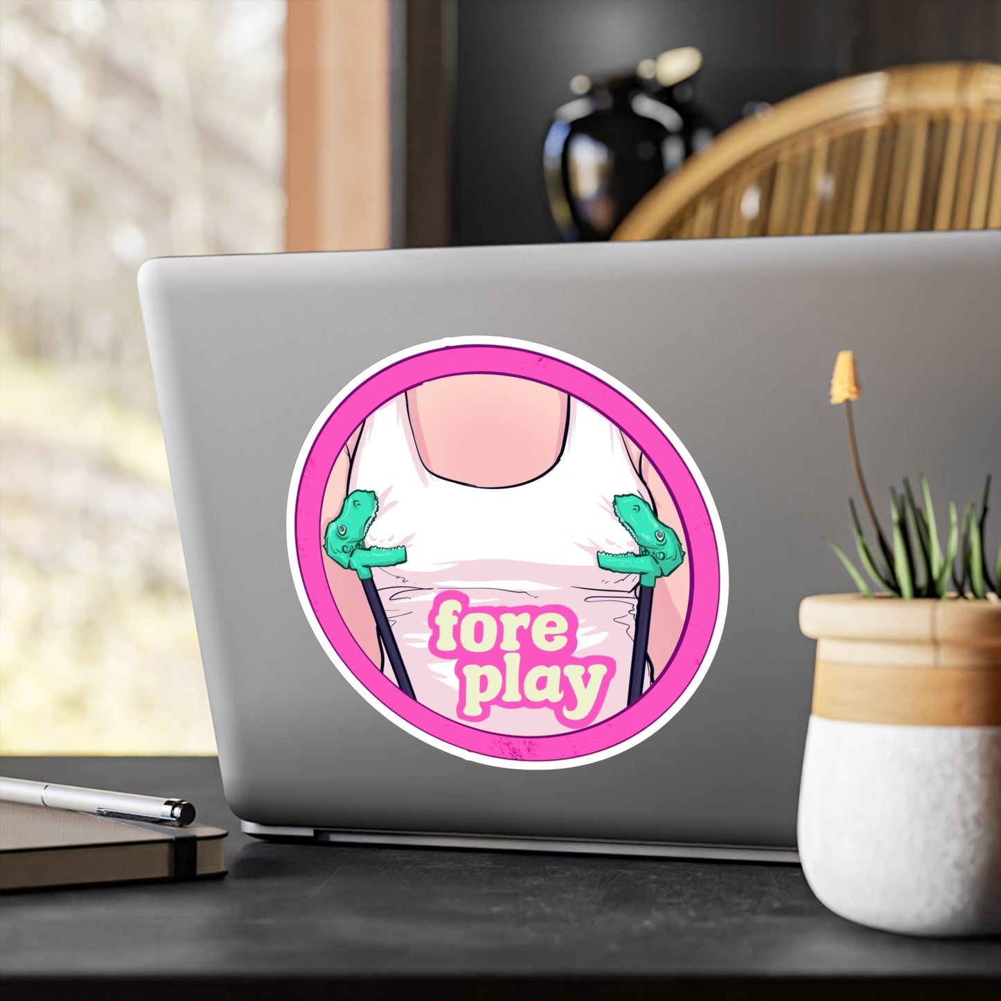 Foreplay 1 Kiss-Cut Vinyl Decal