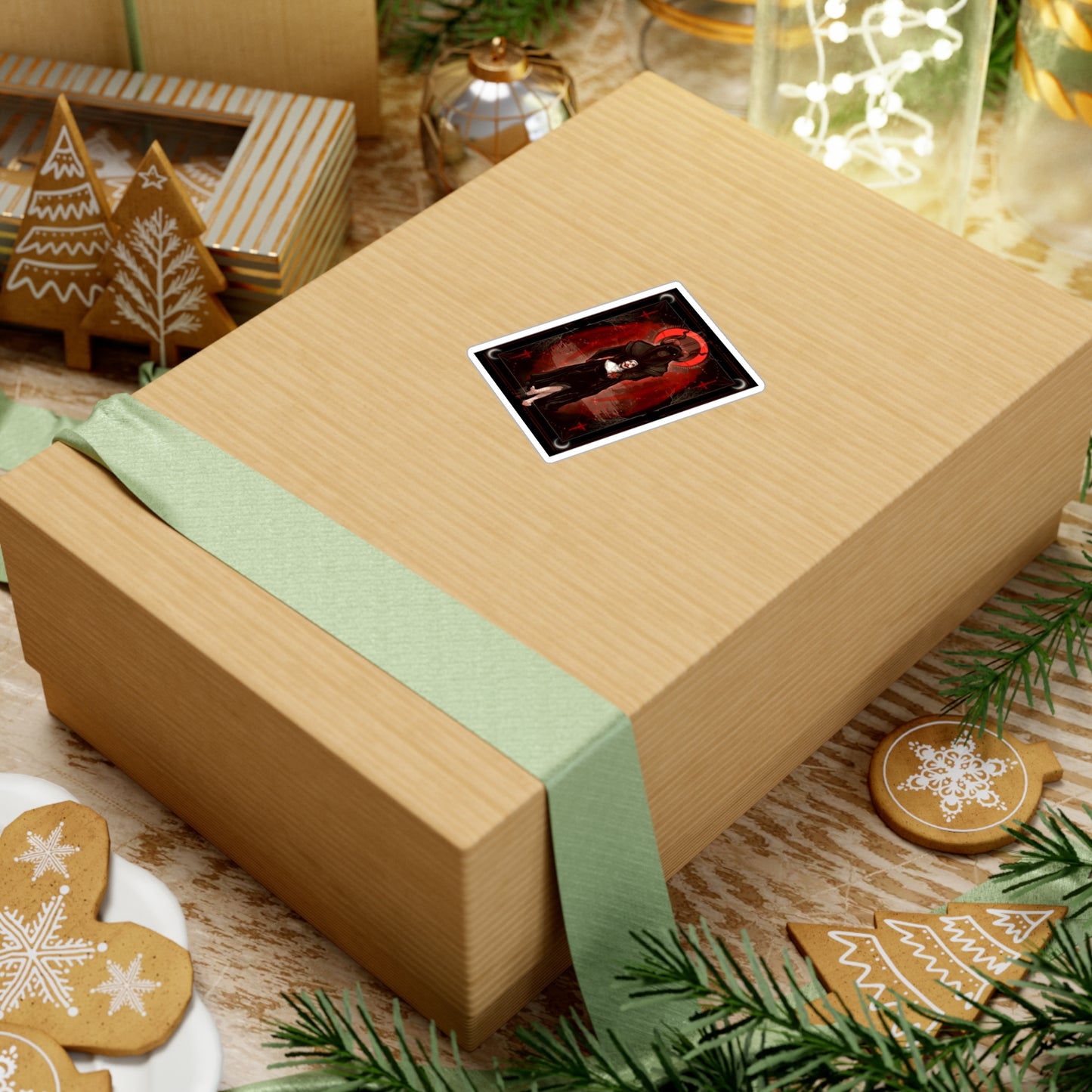 Today Satan Kiss-Cut Vinyl Decal