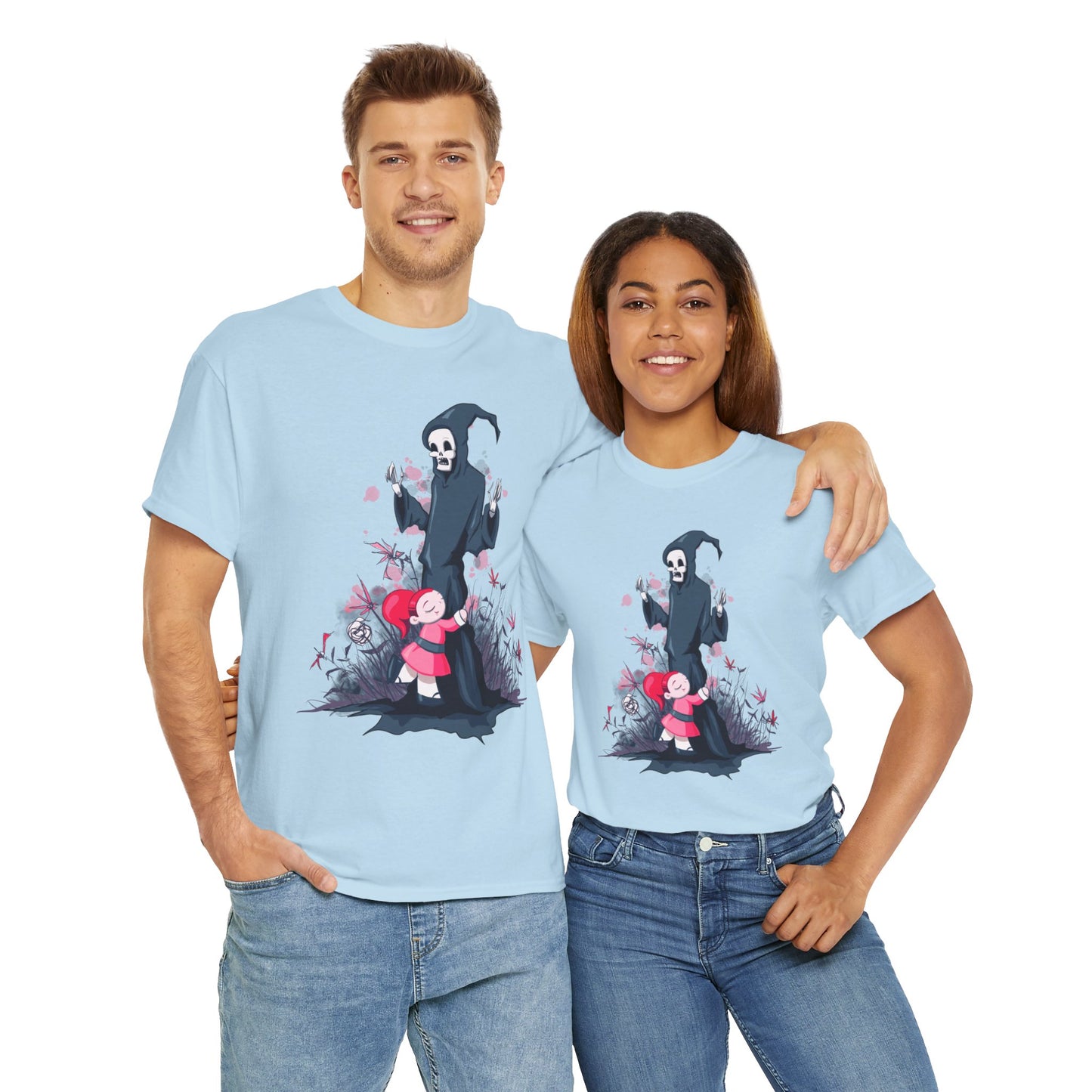 Reaper Hug Unisex Heavy Cotton Tee