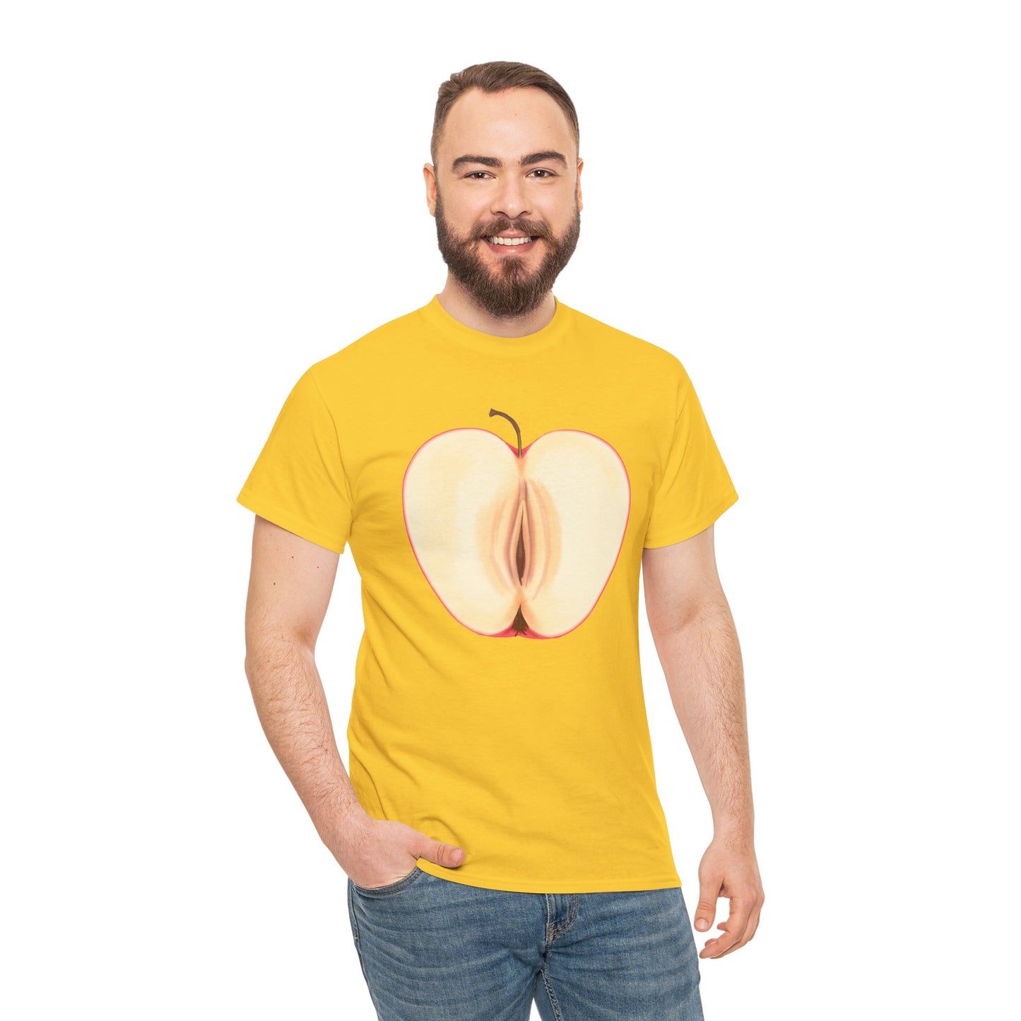 Apple Unisex Heavy Cotton Tee