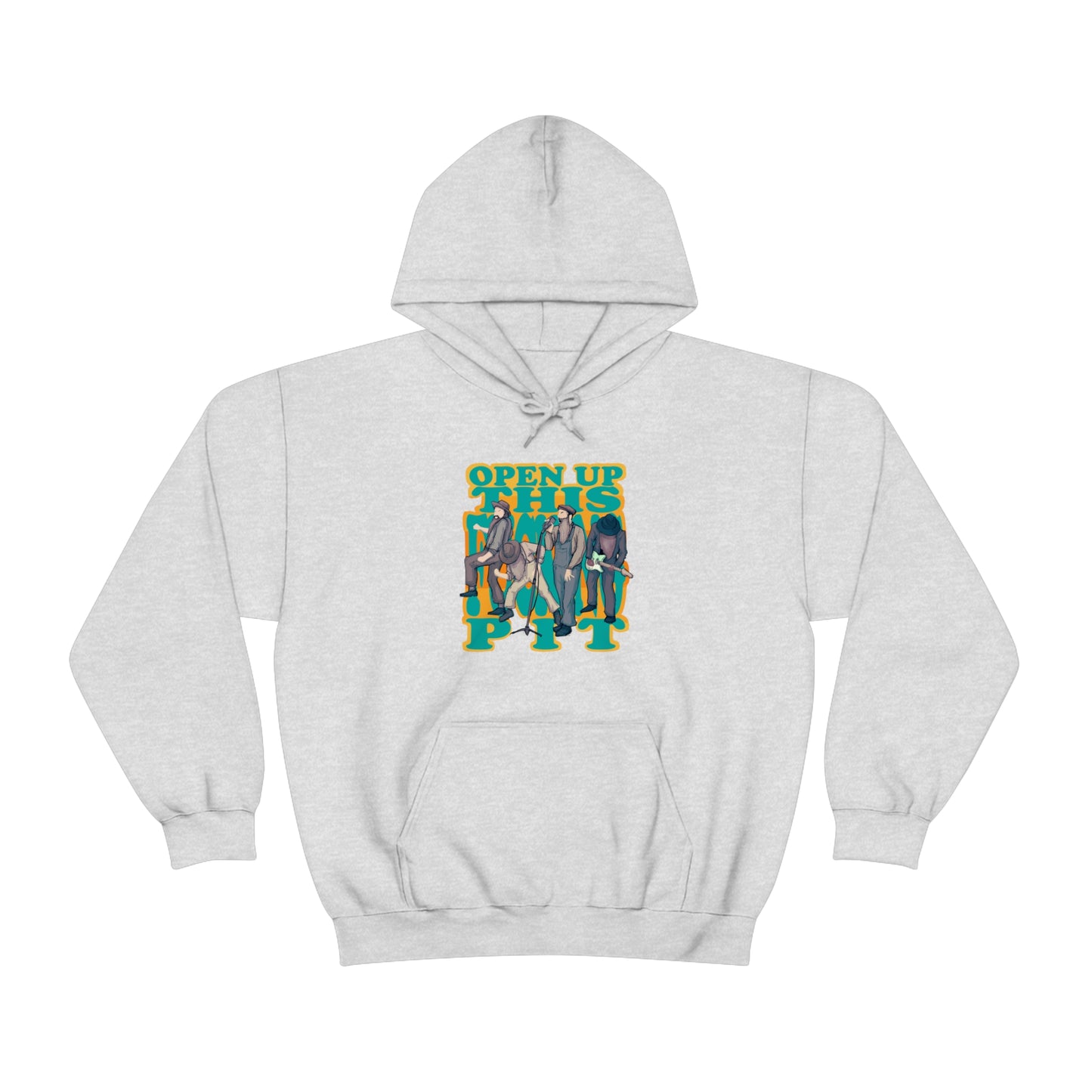 Soggy Metal Unisex Heavy Blend Hooded Sweatshirt