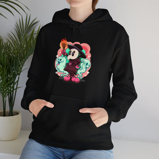 Rubber Hose Plague Doctor Unisex Heavy Blend Hooded Sweatshirt