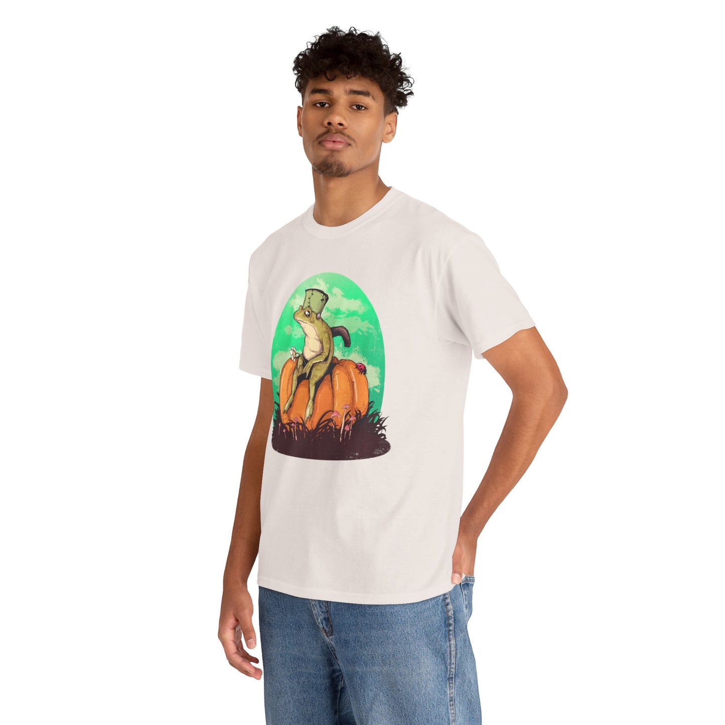 Frogenstein Unisex Heavy Cotton Tee
