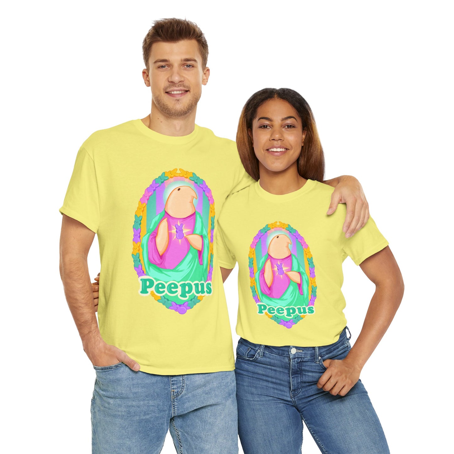 Peepus Unisex Heavy Cotton Tee