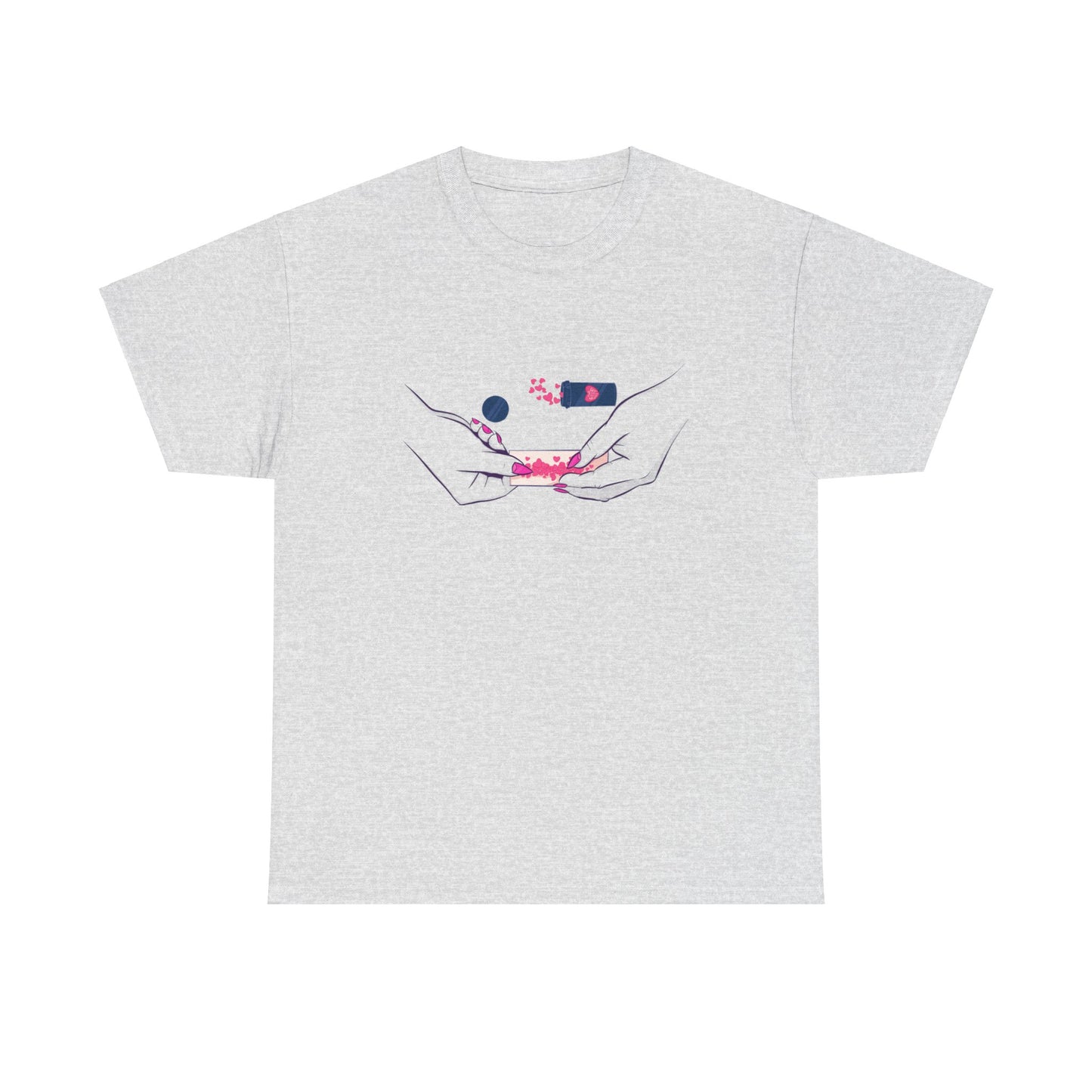 Love Addict II Unisex Heavy Cotton Tee