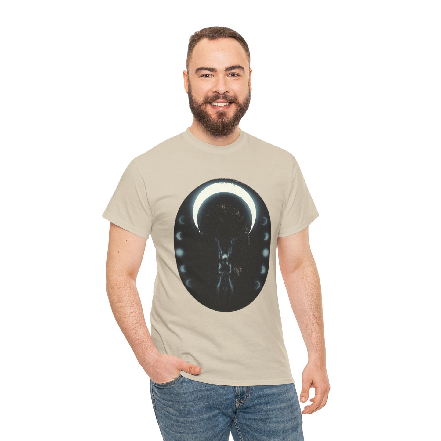 Moon Bath Unisex Heavy Cotton Tee