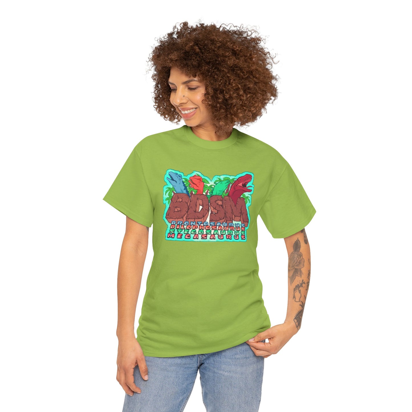 Dinosaurs Unisex Heavy Cotton Tee