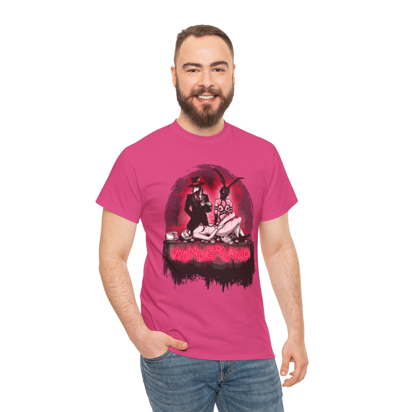 Wonderland Unisex Heavy Cotton Tee