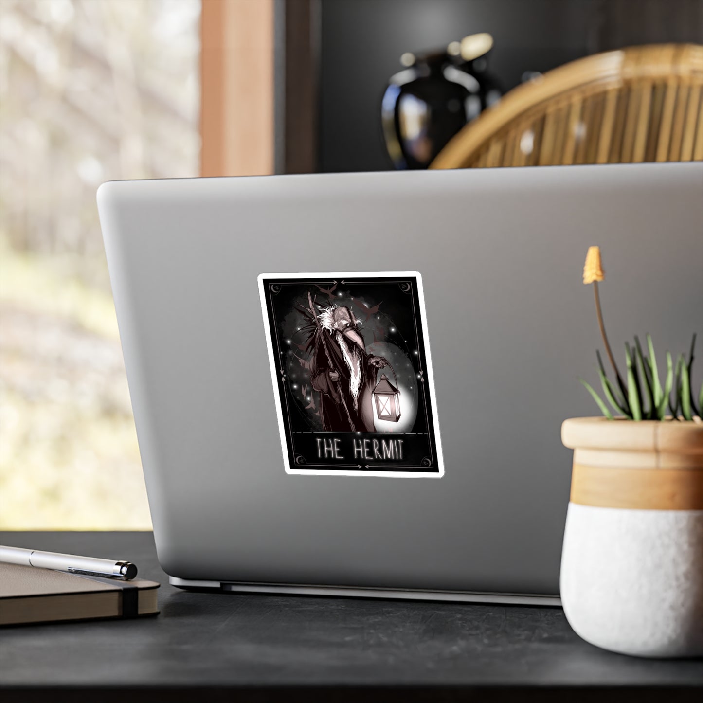 The Hermit Kiss-Cut Vinyl Decal