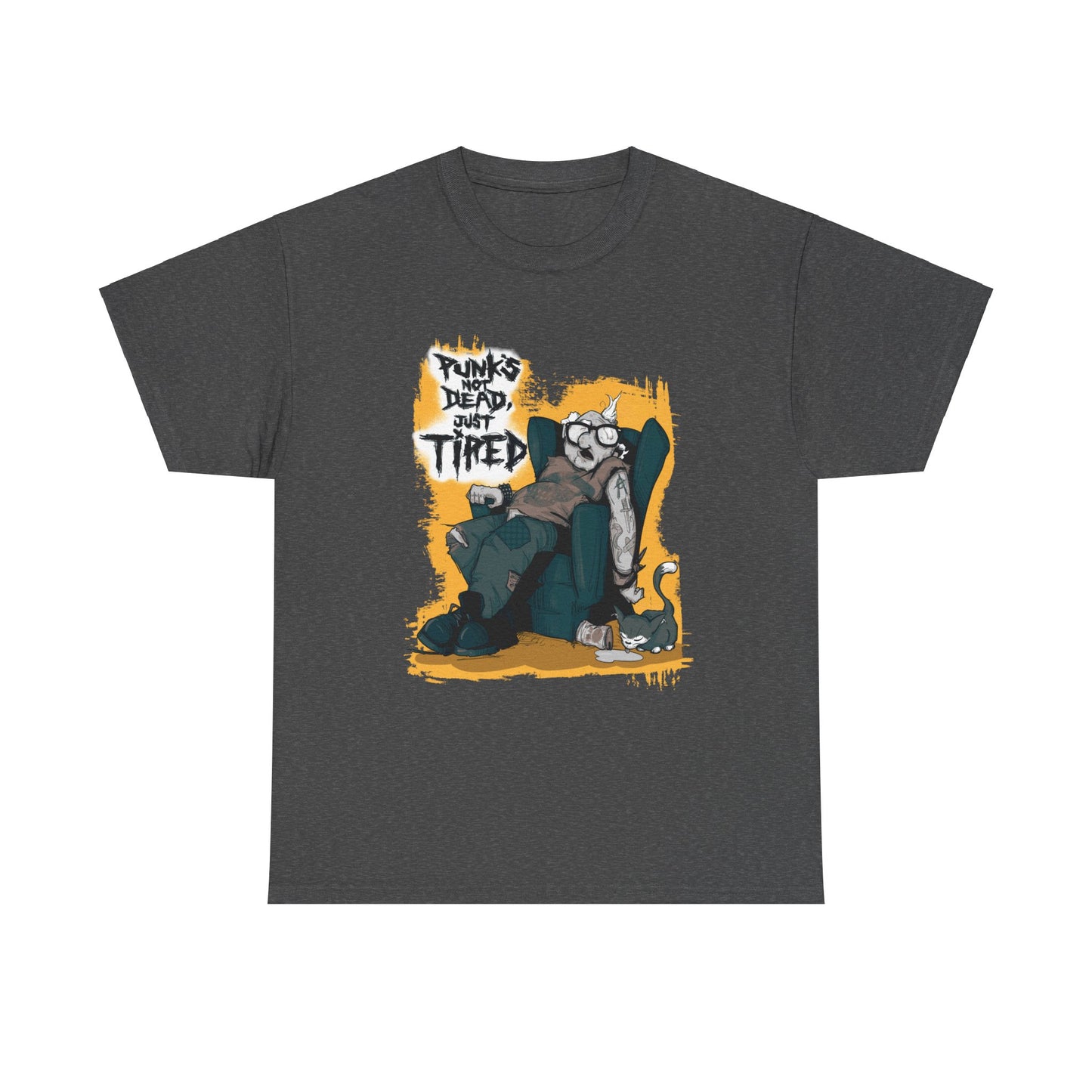 Old Punk Unisex Heavy Cotton Tee