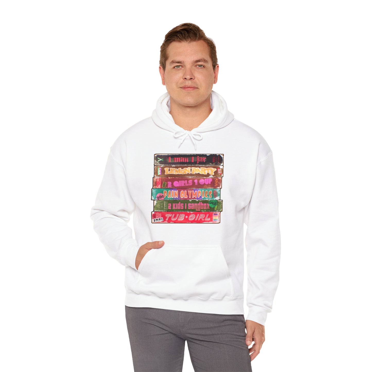 Shock VHS Unisex Heavy Blend Hooded Sweatshirt