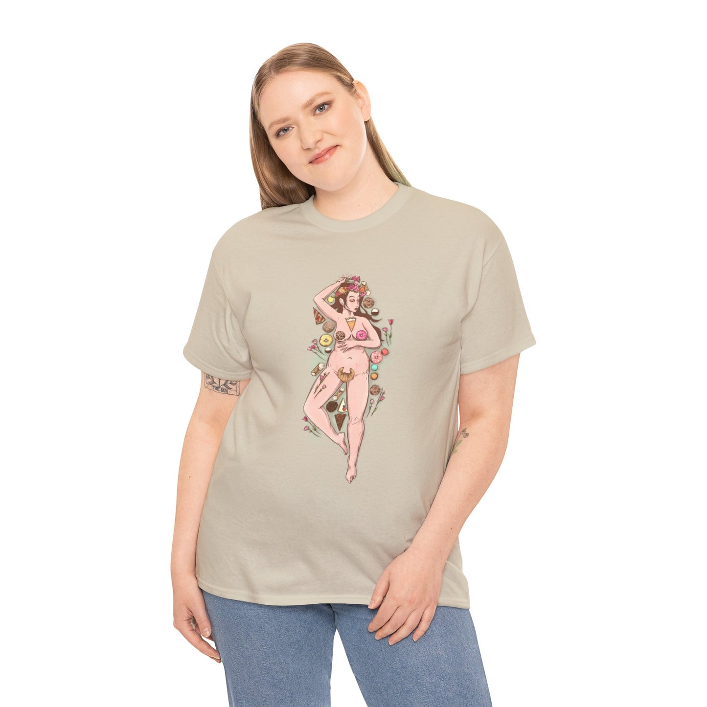 Pastry Queen Unisex Heavy Cotton Tee