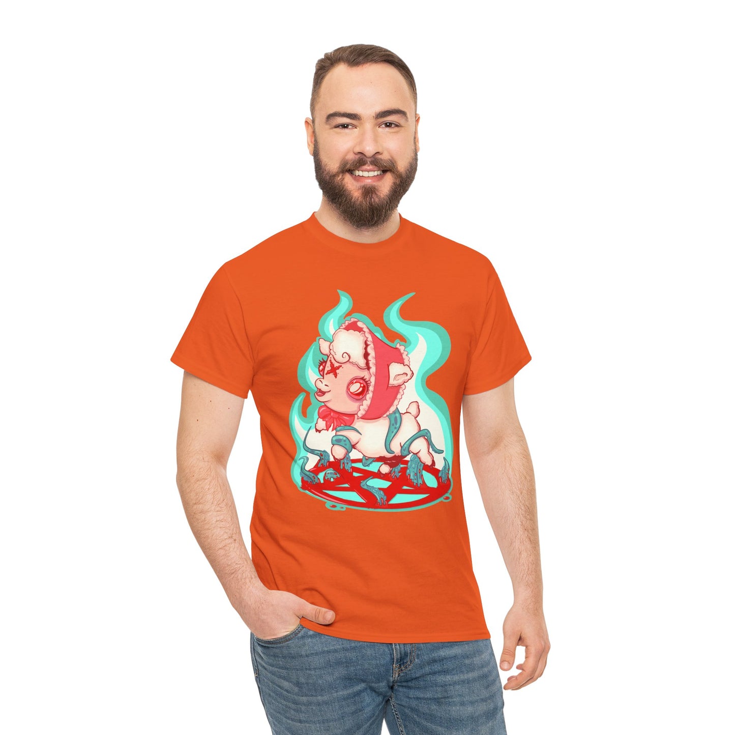 Sacrificial Lamb Unisex Heavy Cotton Tee