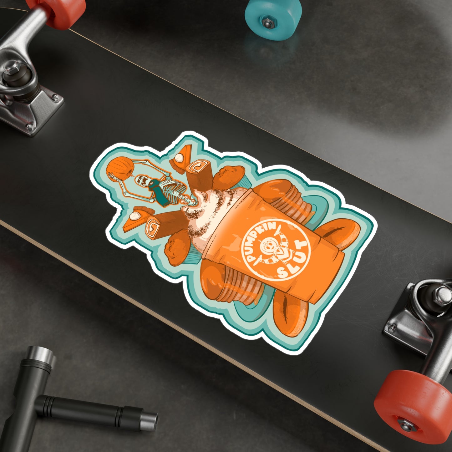 Pumpkin Slut Kiss-Cut Vinyl Decal