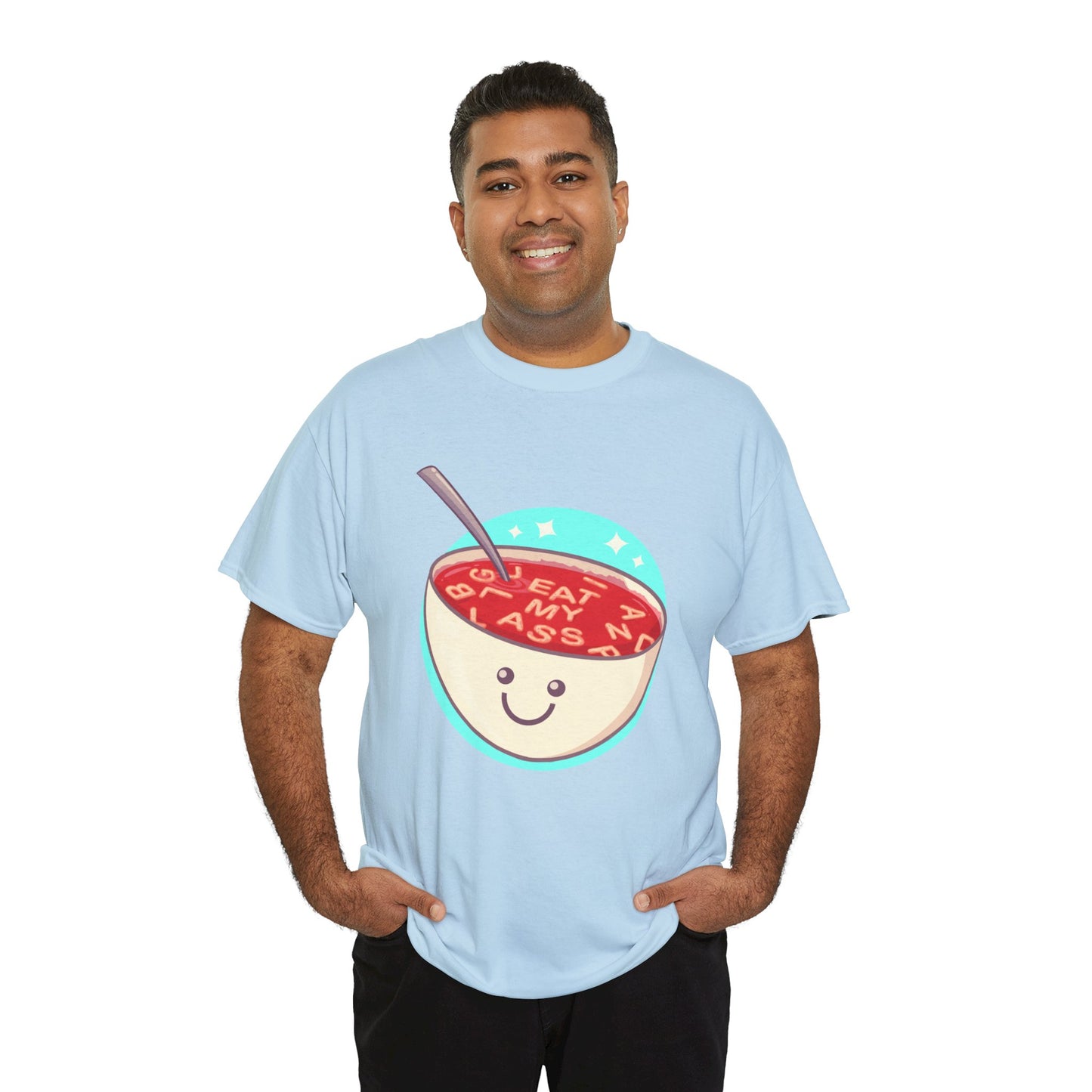 Alphabet Soup Unisex Heavy Cotton Tee