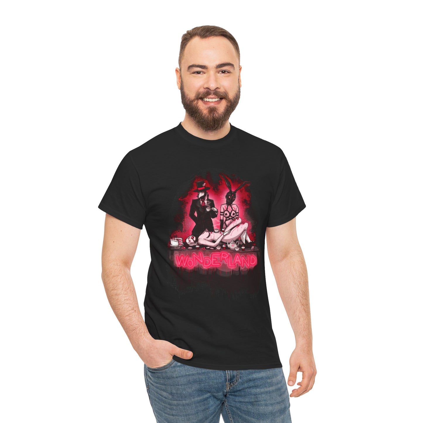 Wonderland Unisex Heavy Cotton Tee