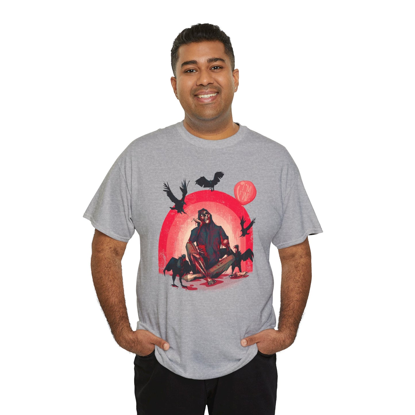 I'm Fine Unisex Heavy Cotton Tee