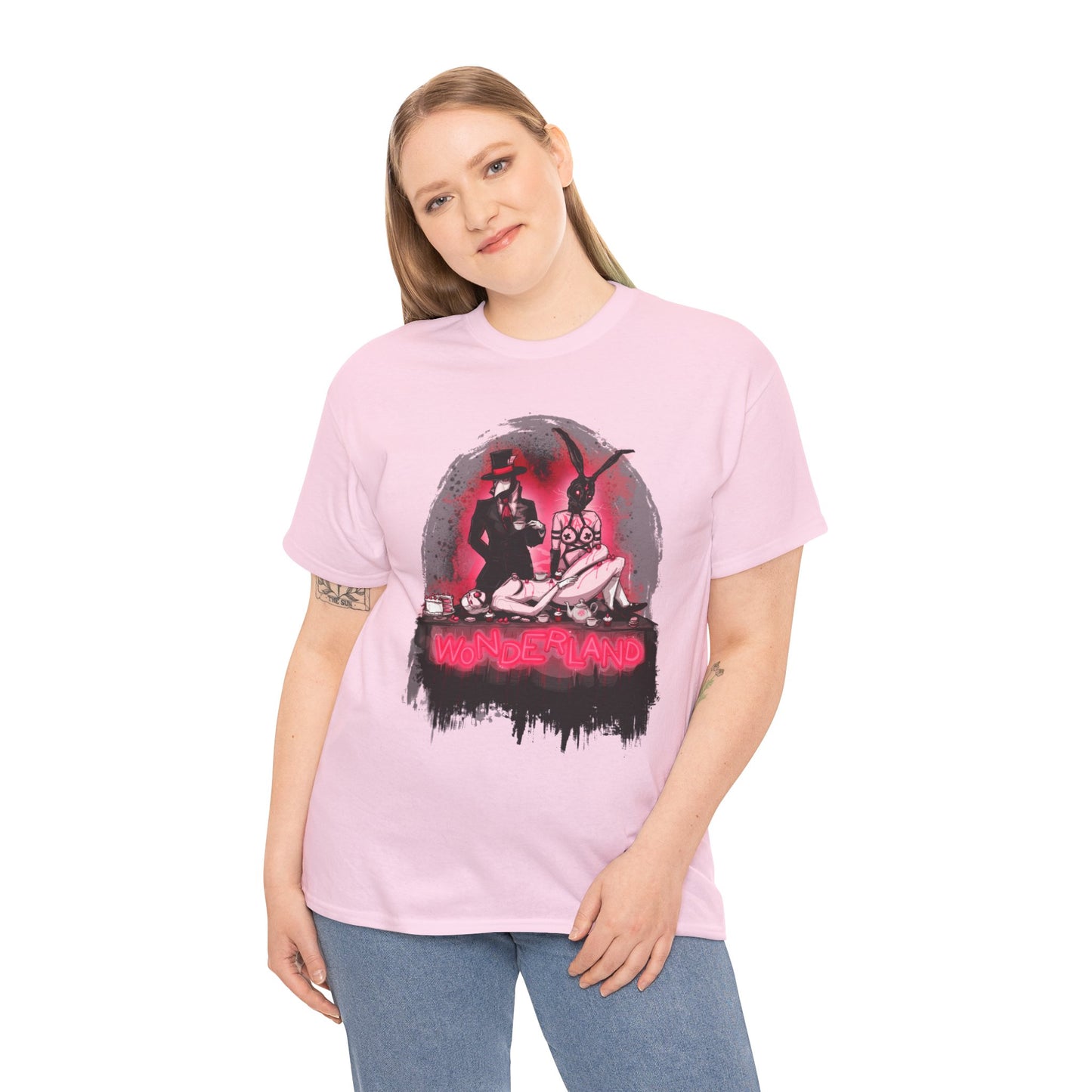 Wonderland Unisex Heavy Cotton Tee