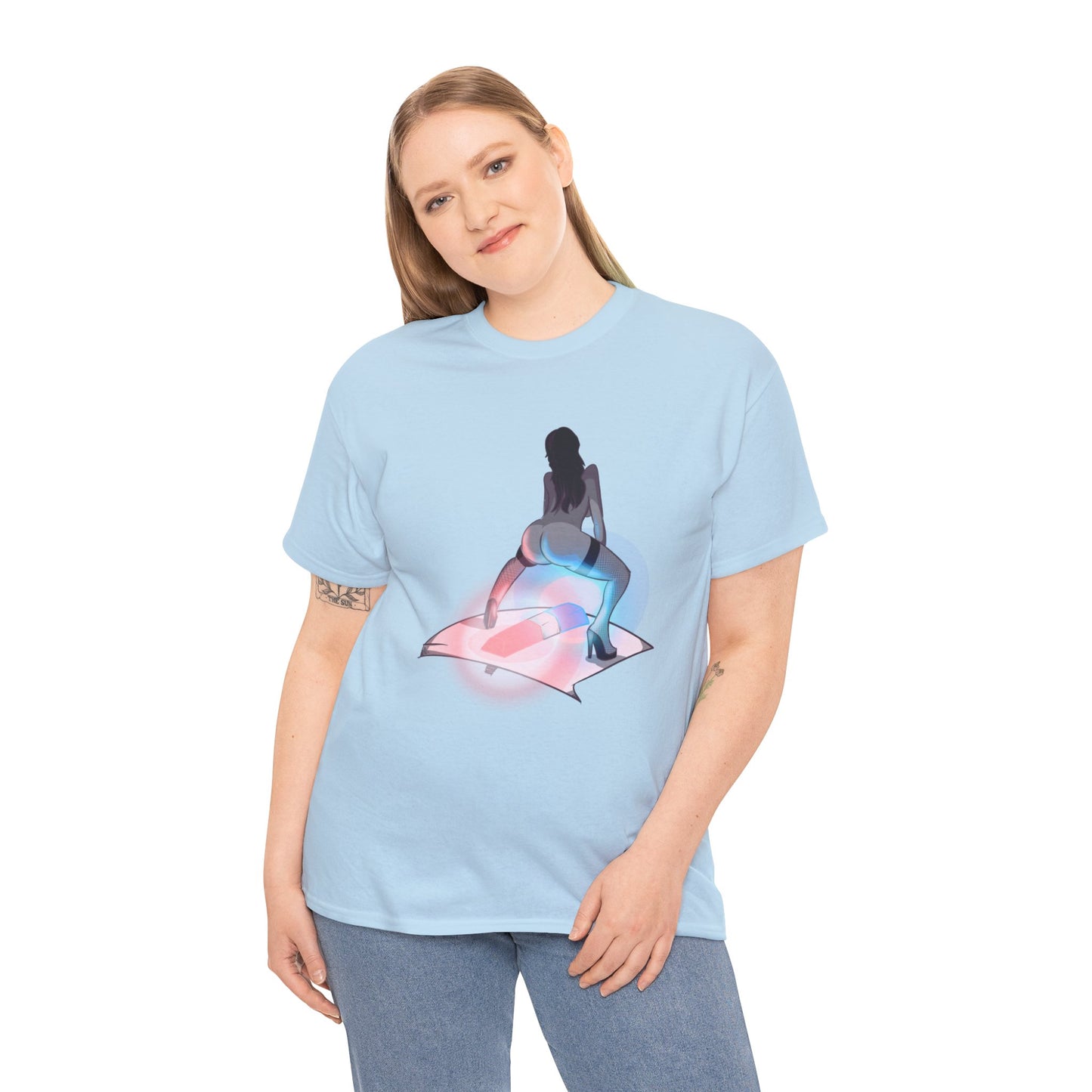 Twerking Under Influence Unisex Heavy Cotton Tee