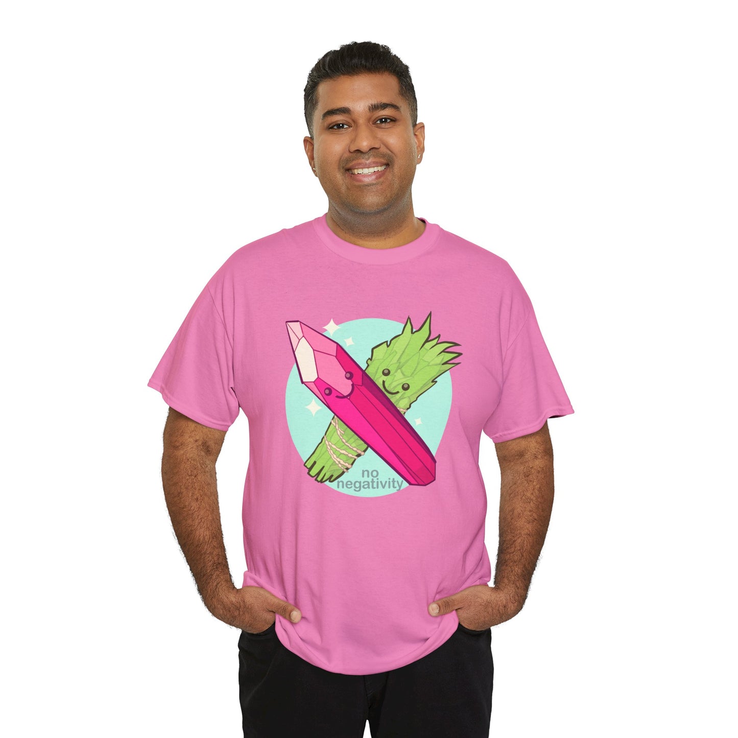No Negativity Unisex Heavy Cotton Tee