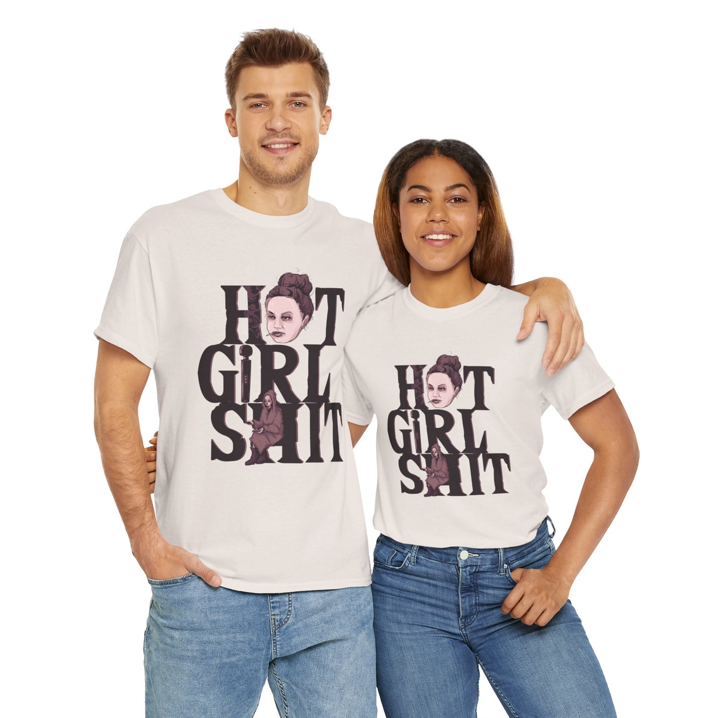 Hot Girl Shit Unisex Heavy Cotton Tee