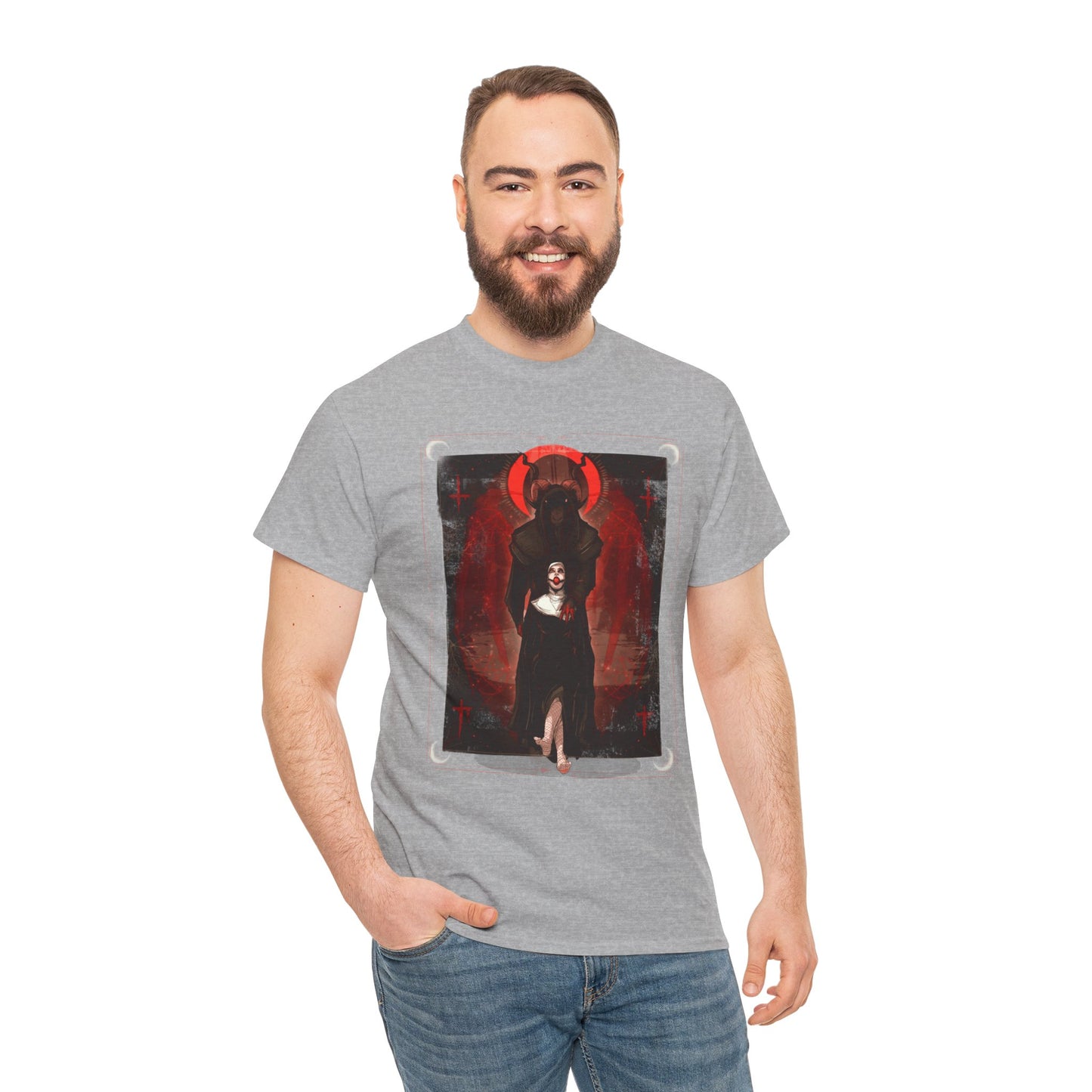 Today Satan Unisex Heavy Cotton Tee